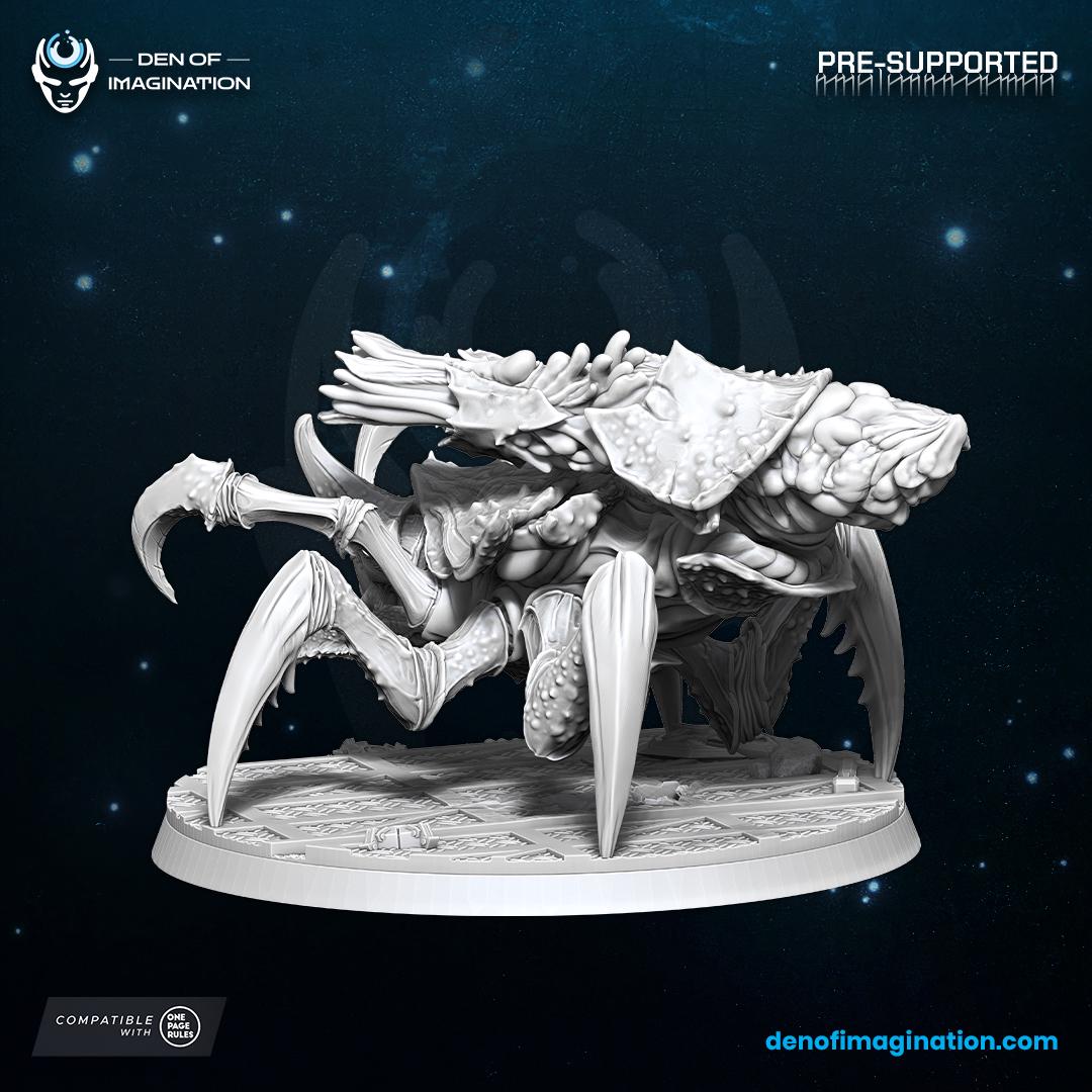 Hive Kelth Living Artillery | WildMesh | 3D printed Miniature | OPR compatible