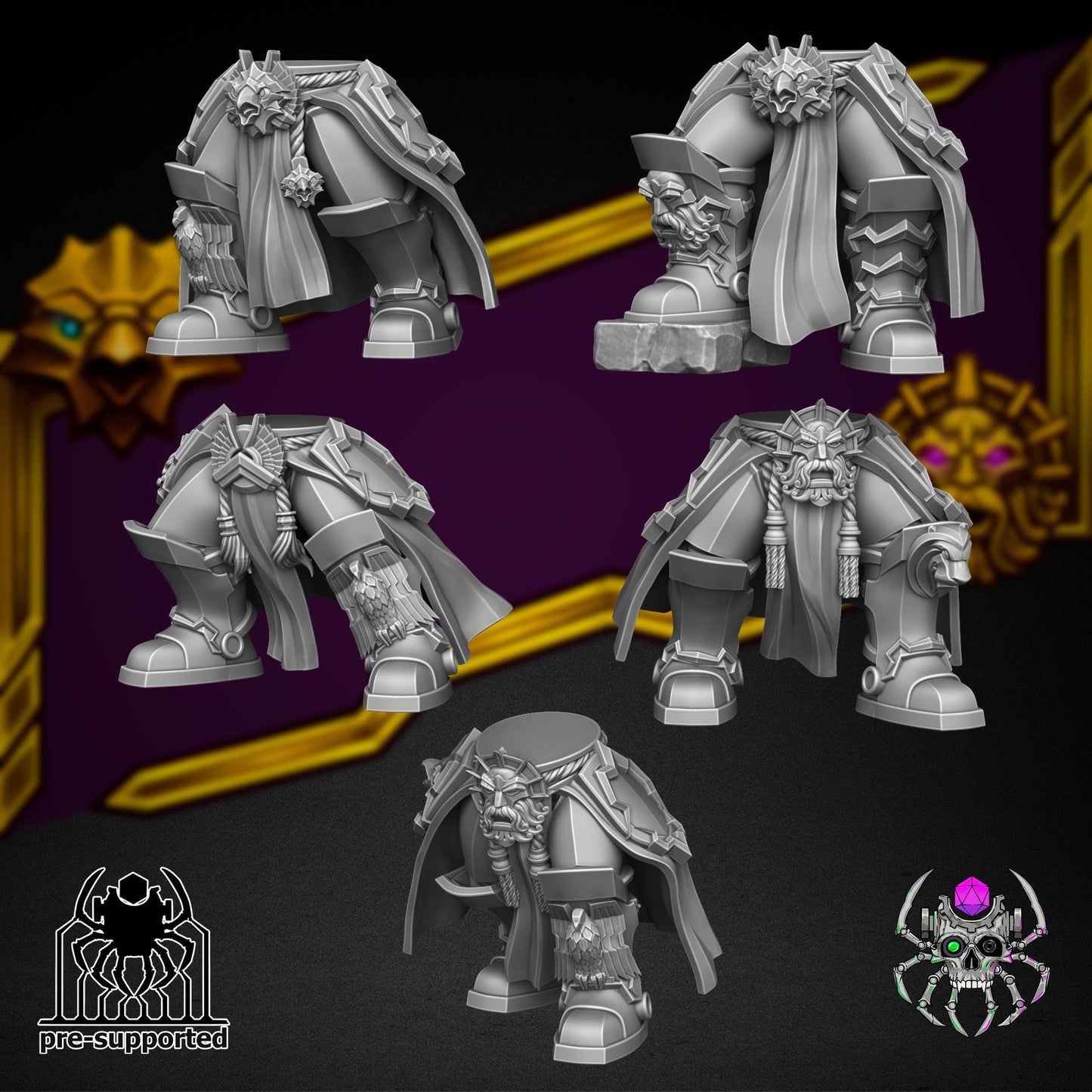 Sentinels of Eternity | EightLegsMiniatures | Wargaming | Tabletop game | 3D printed miniature | OPR compatible
