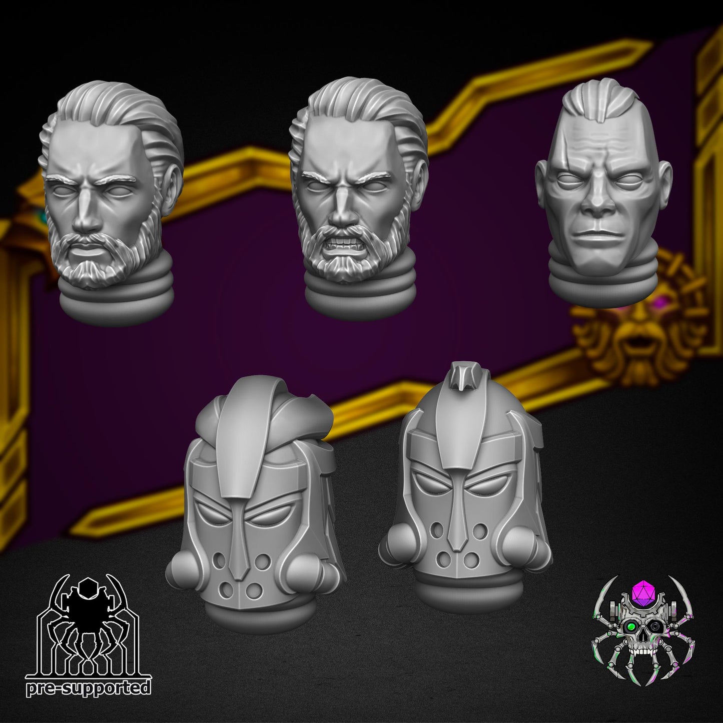 Sentinels of Eternity | EightLegsMiniatures | Wargaming | Tabletop game | 3D printed miniature | OPR compatible