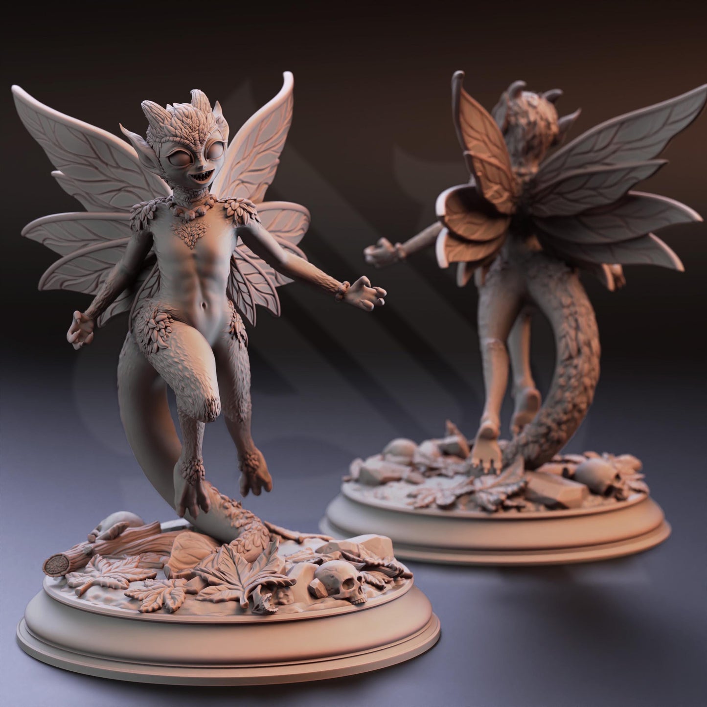 Feral Faeries - Syldi | 3D printed miniature | Tabletop Games | Dungeons and Dragons | Wargaming