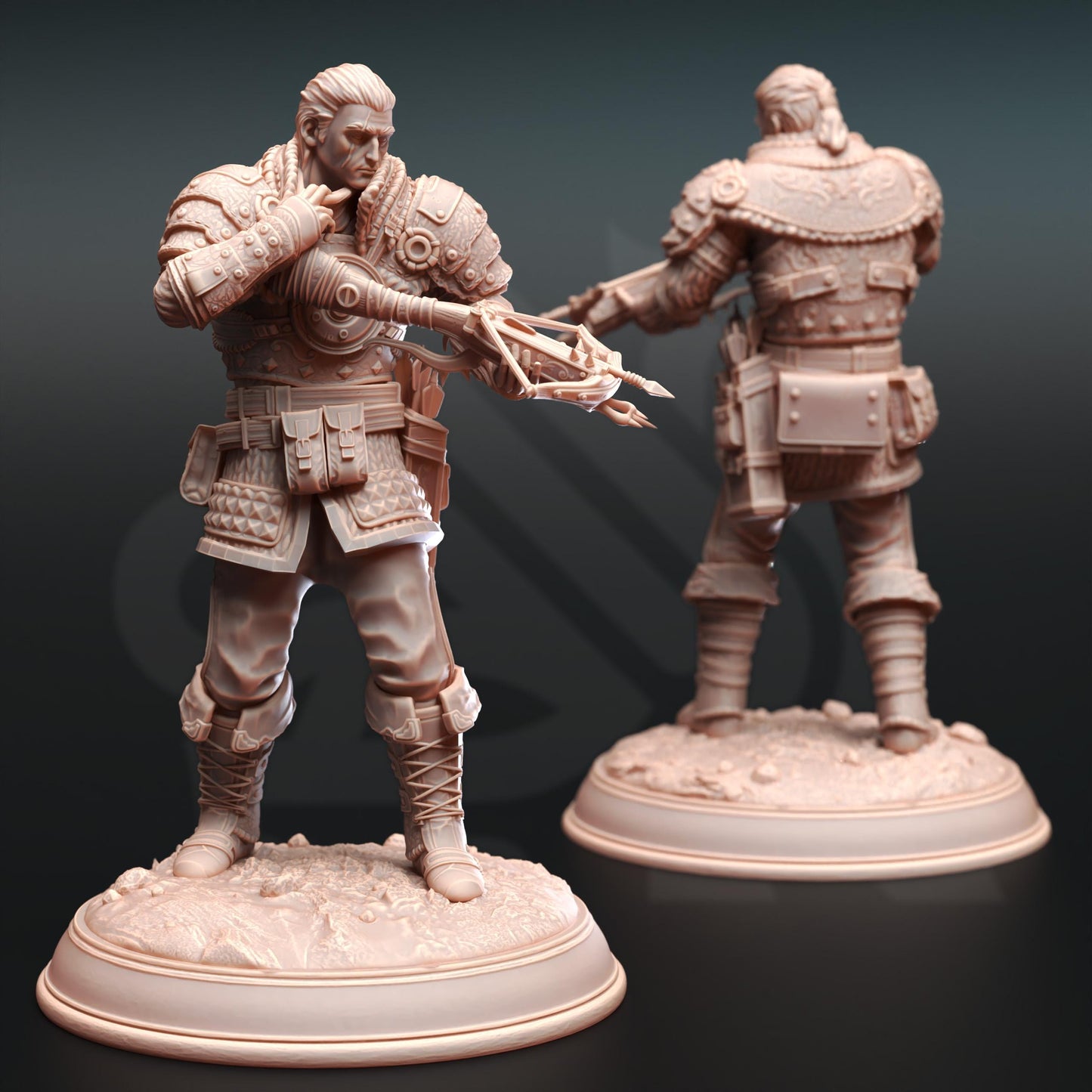 Male Bandits Dusty Dirks Bandits | Painting | 3D printed | D&D | Dungeons and Dragons Gift | RPG | Tabletop | Wargaming | 32mm | DM Stash