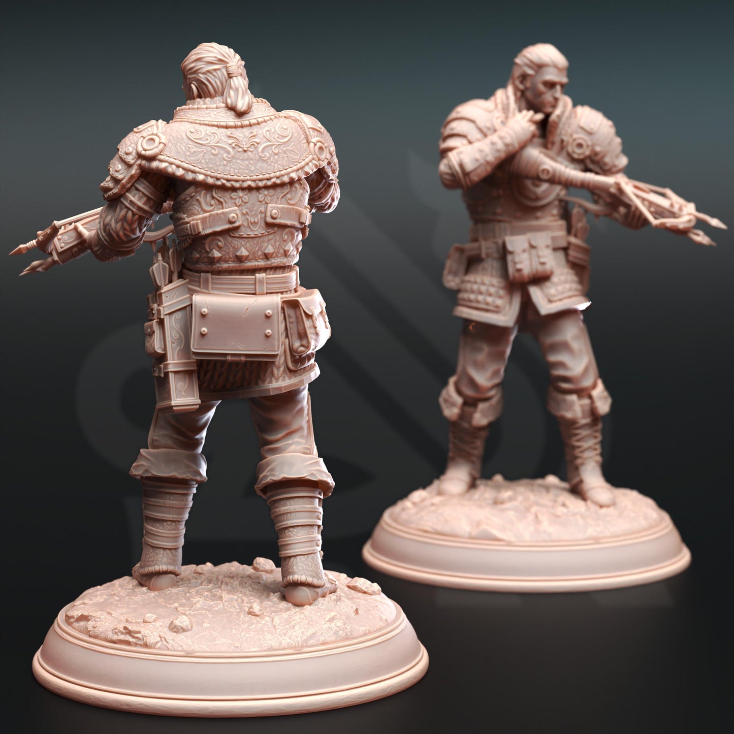 Male Bandits Dusty Dirks Bandits | Painting | 3D printed | D&D | Dungeons and Dragons Gift | RPG | Tabletop | Wargaming | 32mm | DM Stash