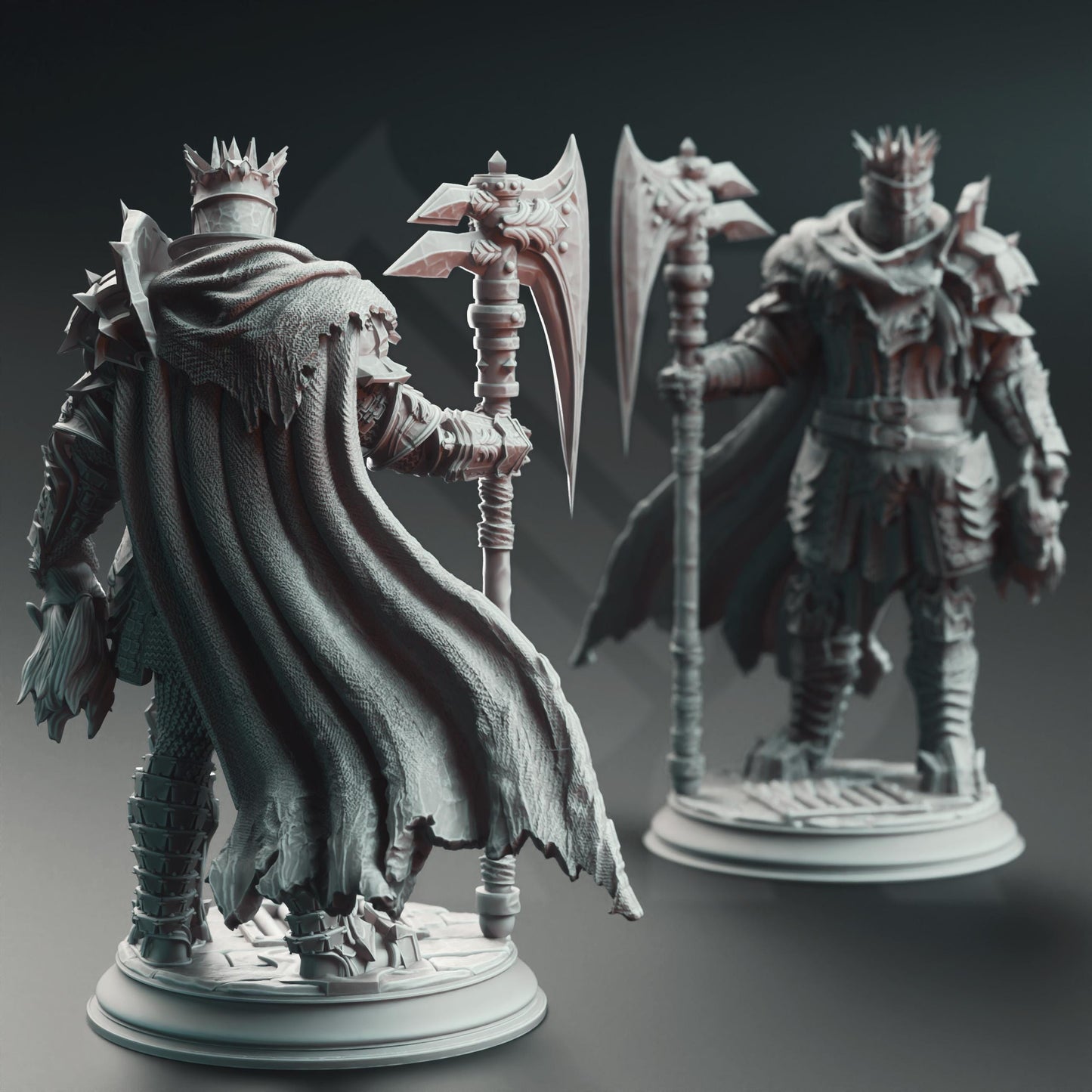 Male Human Knight - Gerhardt | Painting | 3D printed | D&D | Dungeons and Dragons | Gift | RPG | Tabletop | Wargaming | 32mm | DM Stash