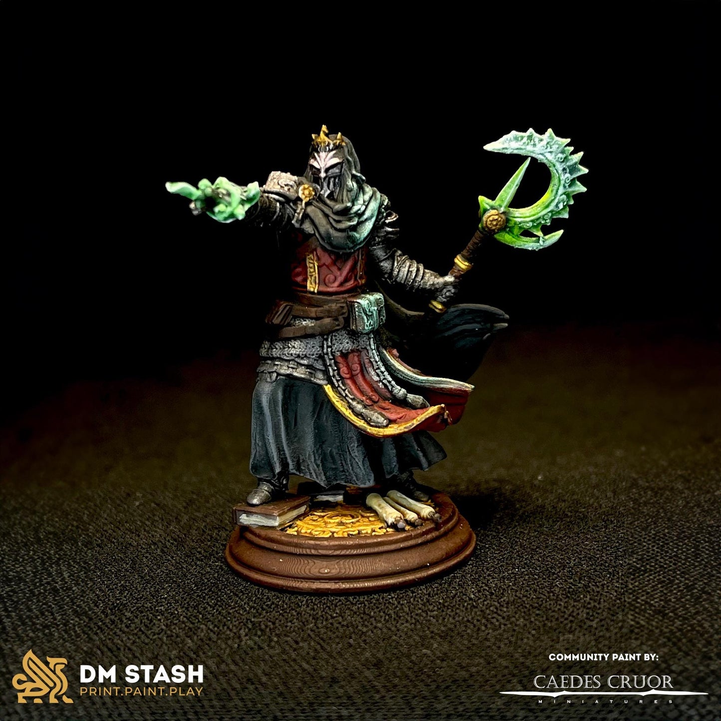Male Human Knight Bastian | Painting | 3D printed | D&D | Dungeons and Dragons | Gift | RPG | Tabletop | Wargaming | 32mm | DM Stash