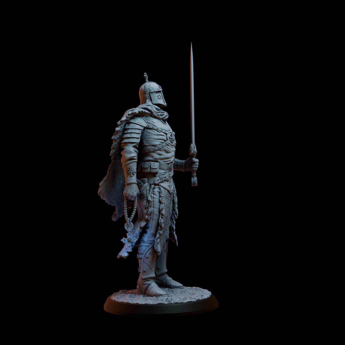 Iron Torquemada Standing | Proxy Realms Gaming | Wargaming | Tabletop | 3D printed miniature | Trench Crusade compatible | Pilgrim