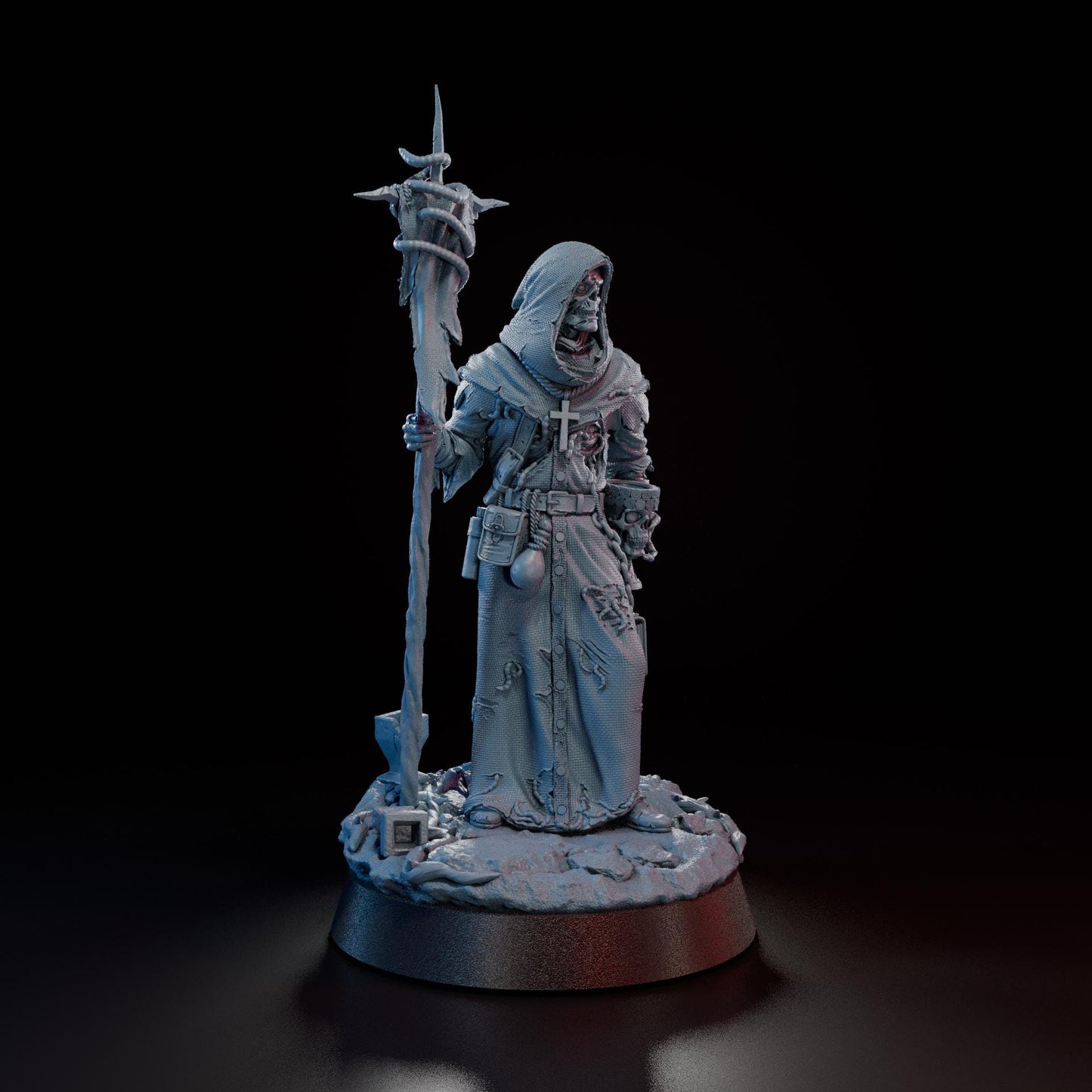 Leper Of Rome | Proxy Realms Gaming | Wargaming | Tabletop | 3D printed miniature | Trench Crusade compatible | Pilgrim