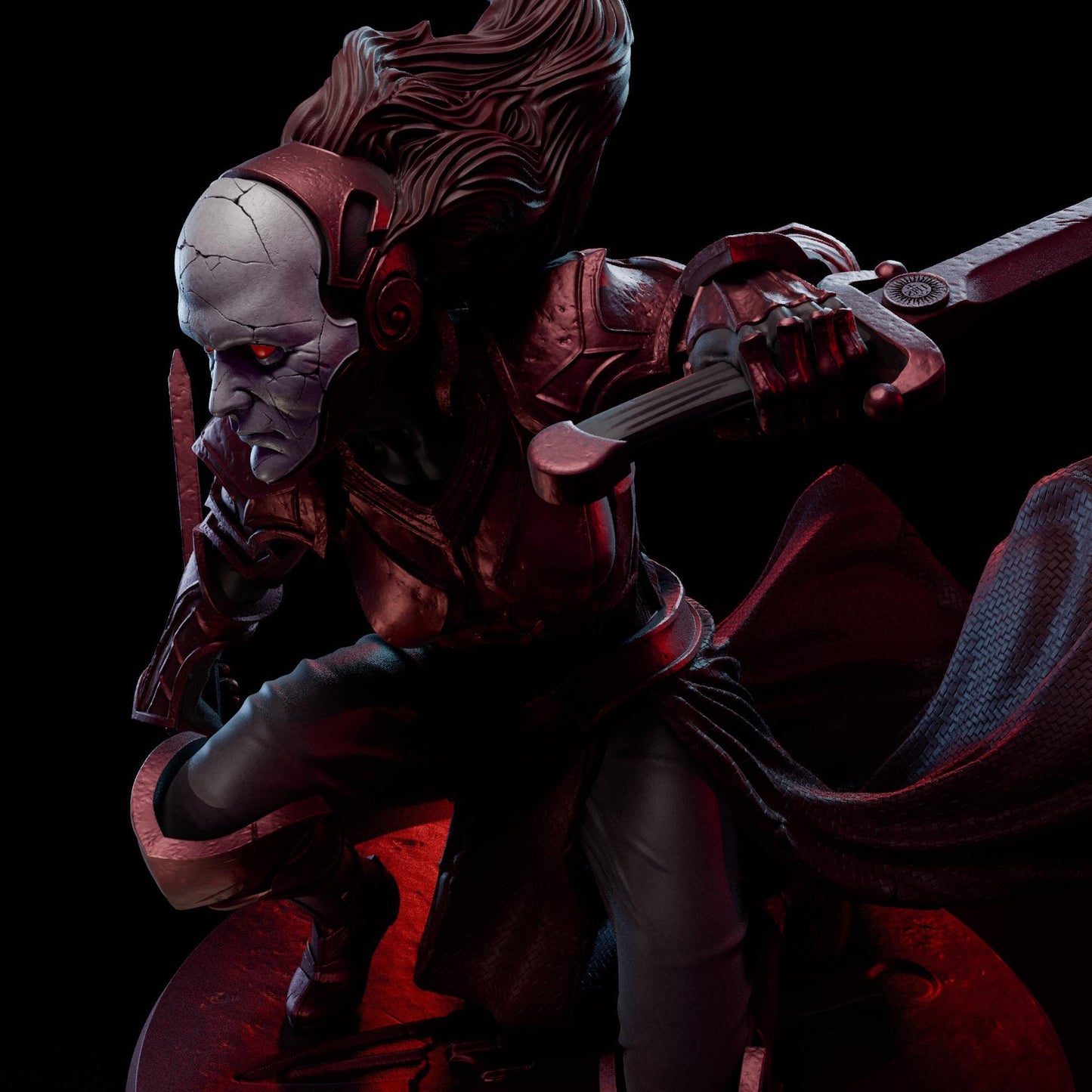 Sister Vespera | Proxy Realms Gaming | Wargaming | Tabletop | 3D printed miniature | Trench Crusade compatible | Pilgrim