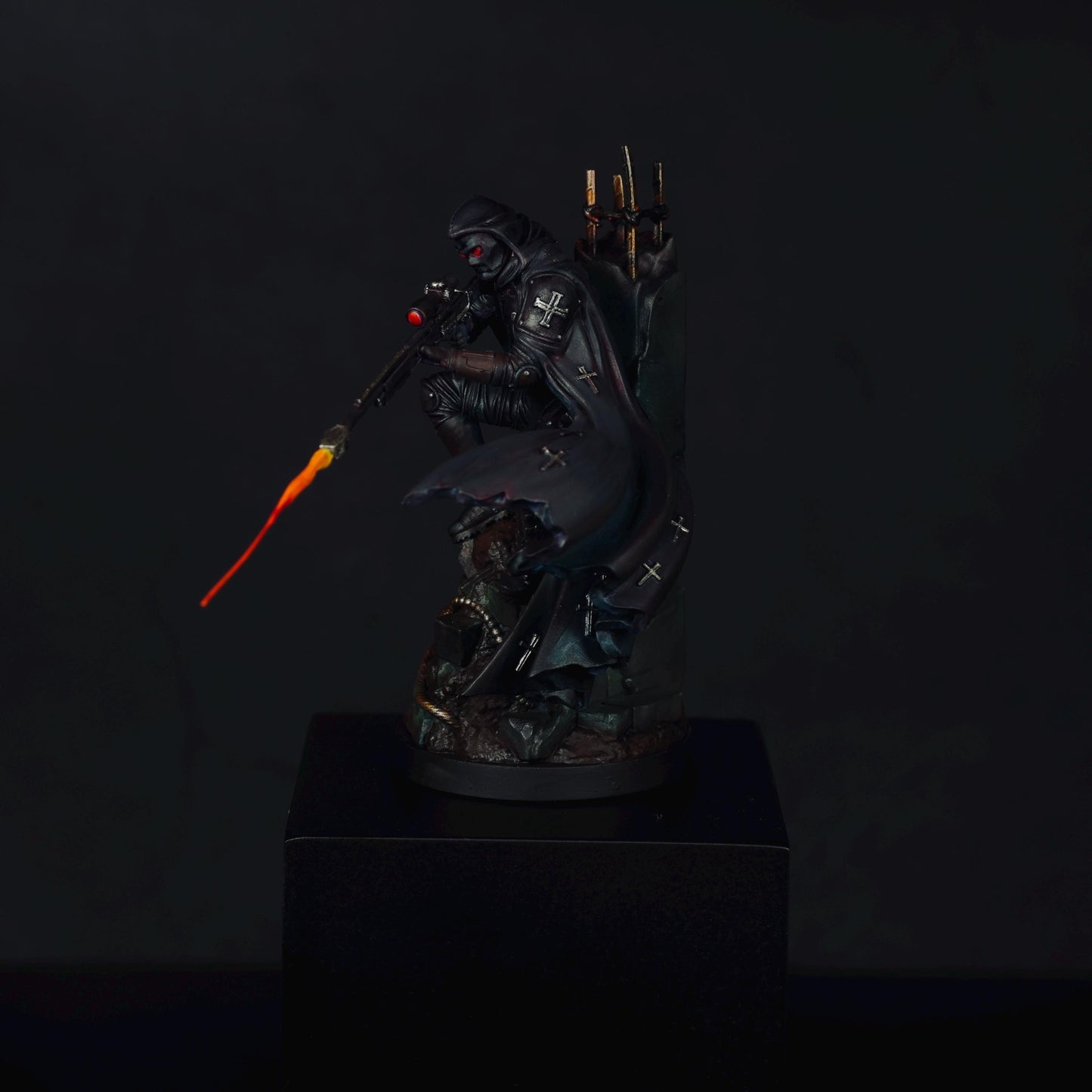 The Phantom Redeemer | Proxy Realms Gaming | Wargaming | Tabletop | 3D printed miniature | Trench Crusade compatible | Pilgrim