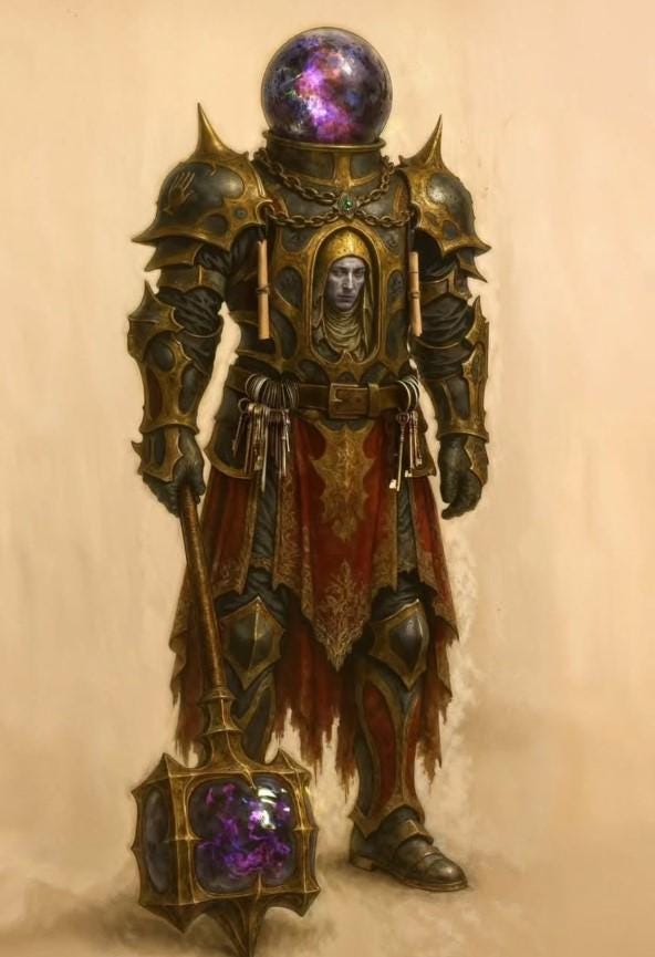 The Reliquarion | Proxy Realms Gaming | Wargaming | Tabletop | 3D printed miniature | Trench Crusade compatible | Pilgrim