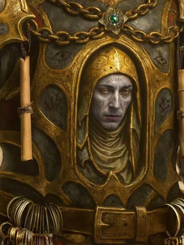 The Reliquarion | Proxy Realms Gaming | Wargaming | Tabletop | 3D printed miniature | Trench Crusade compatible | Pilgrim