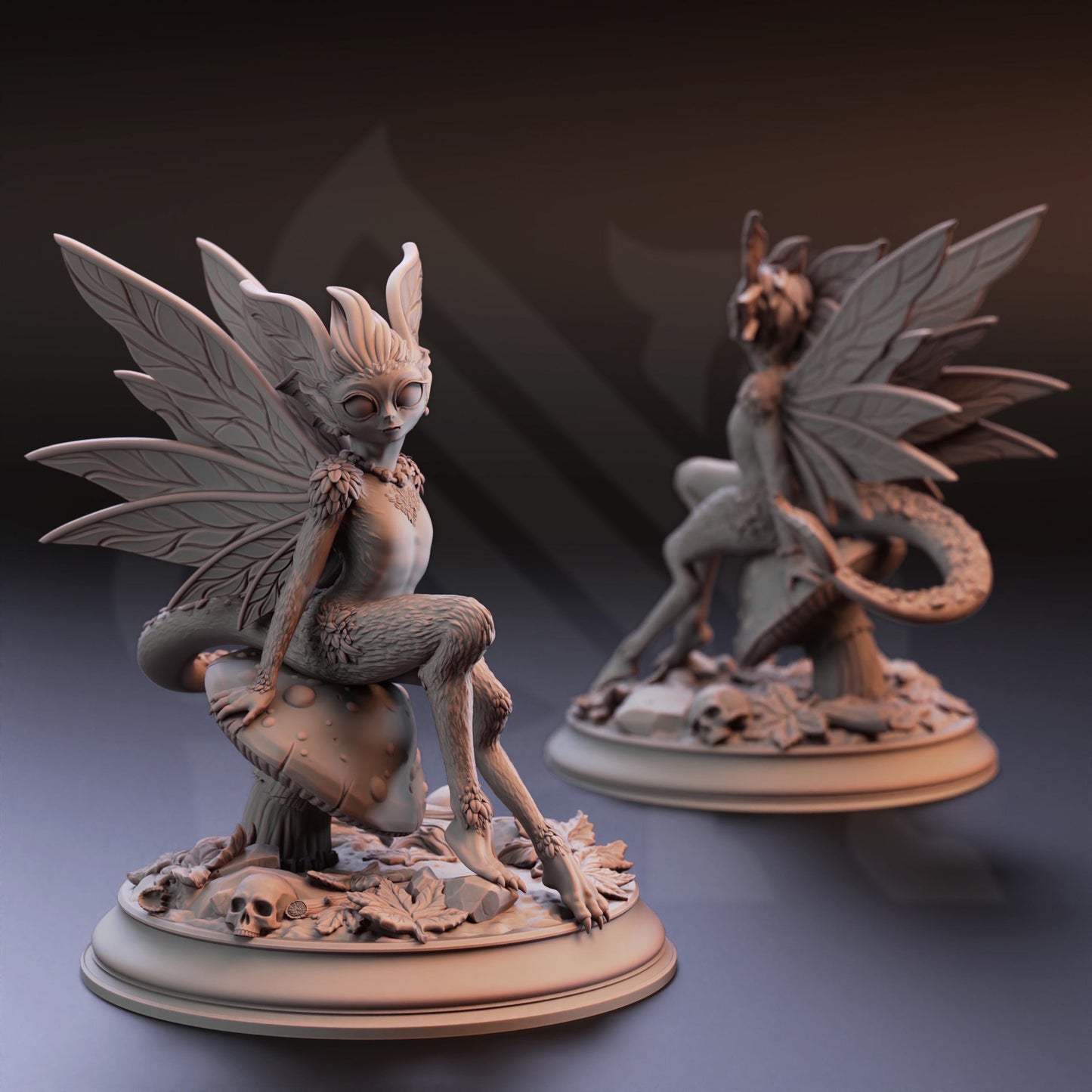 Feral Faeries - Syldi | 3D printed miniature | Tabletop Games | Dungeons and Dragons | Wargaming