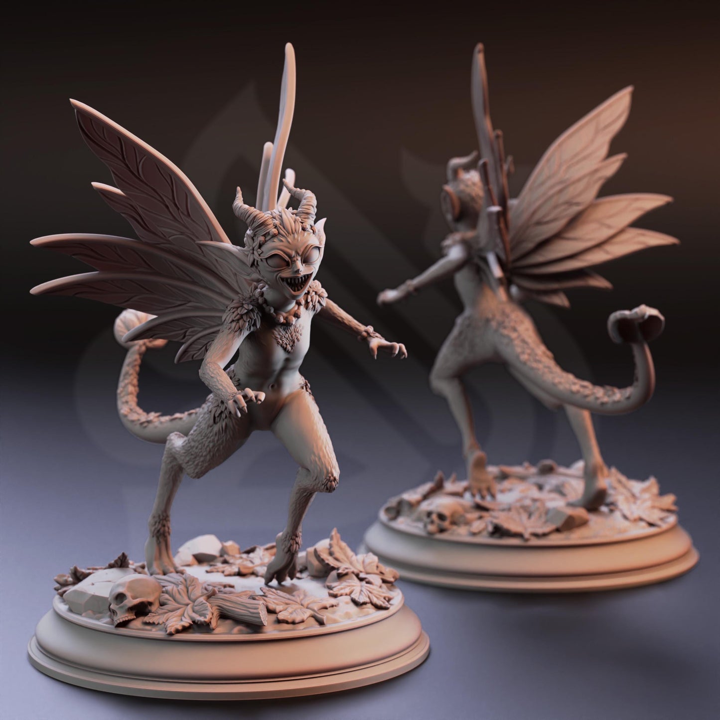 Feral Faeries - Syldi | 3D printed miniature | Tabletop Games | Dungeons and Dragons | Wargaming
