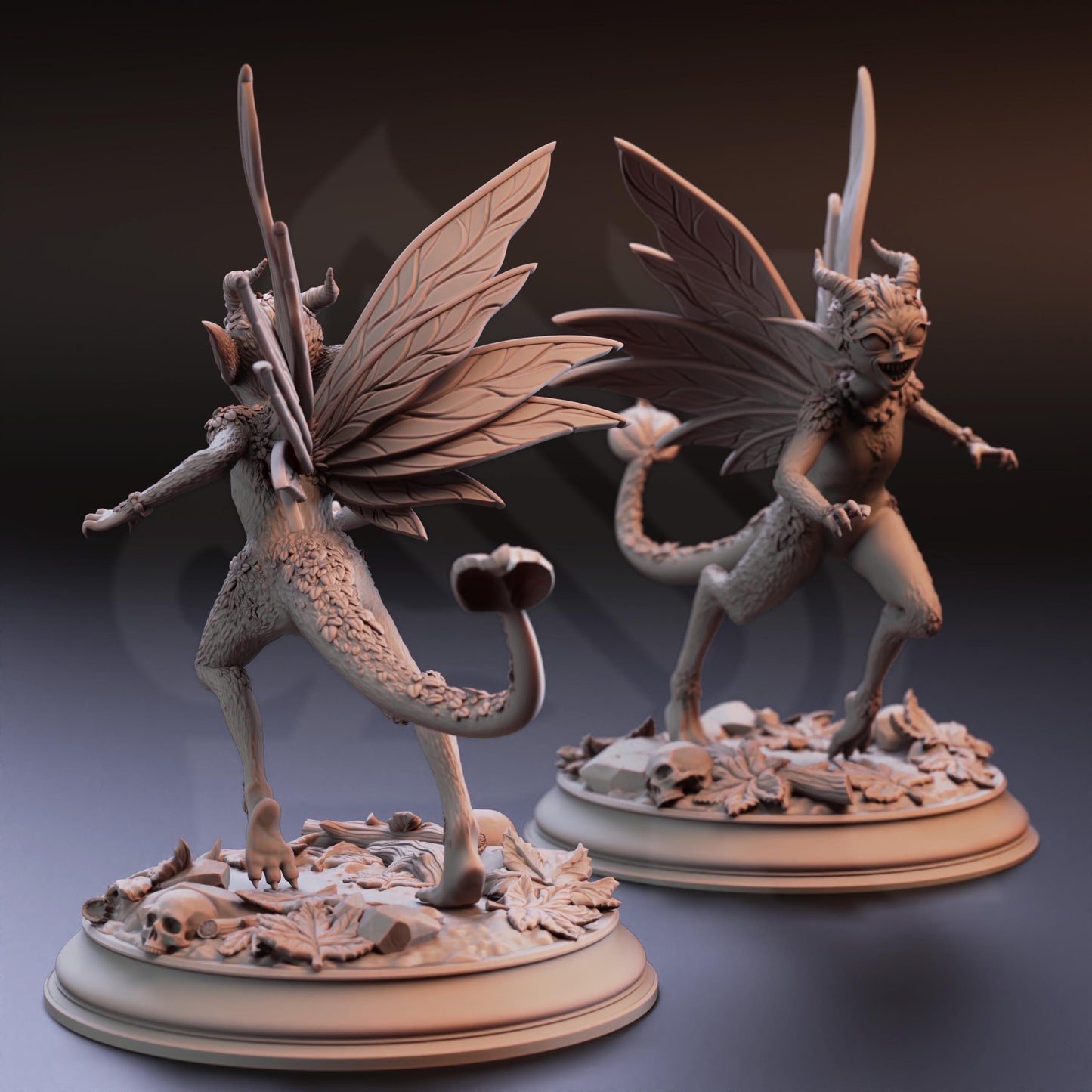 Feral Faeries - Syldi | 3D printed miniature | Tabletop Games | Dungeons and Dragons | Wargaming
