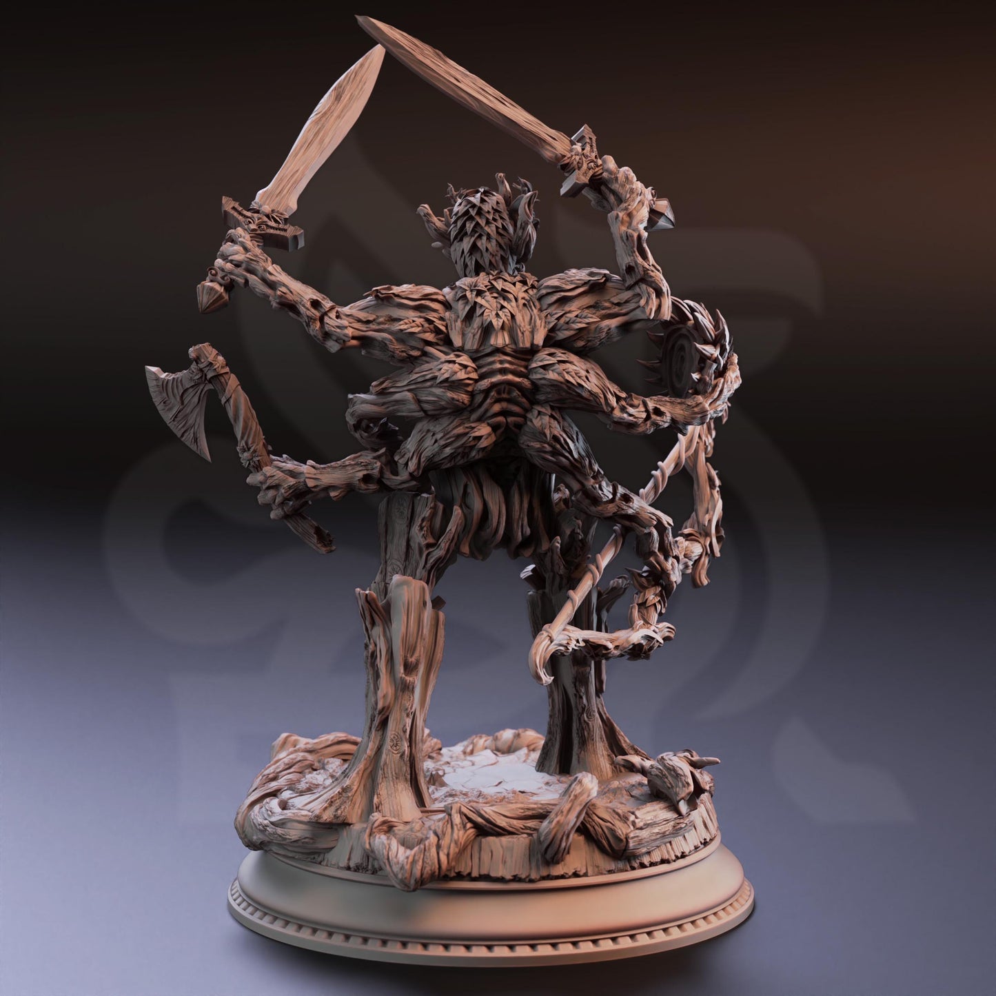 Treant Dryad Hybrid - Verda | 3D printed miniature | Tabletop Games | Dungeons and Dragons | Wargaming