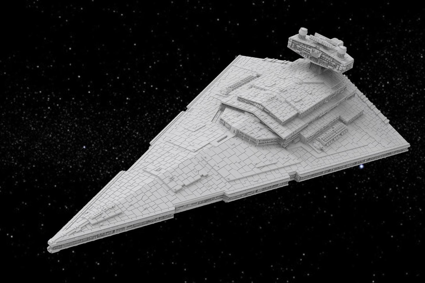 SW Armada Imperial Star Destroyer - Wargaming - Table top - 3D printed miniatures