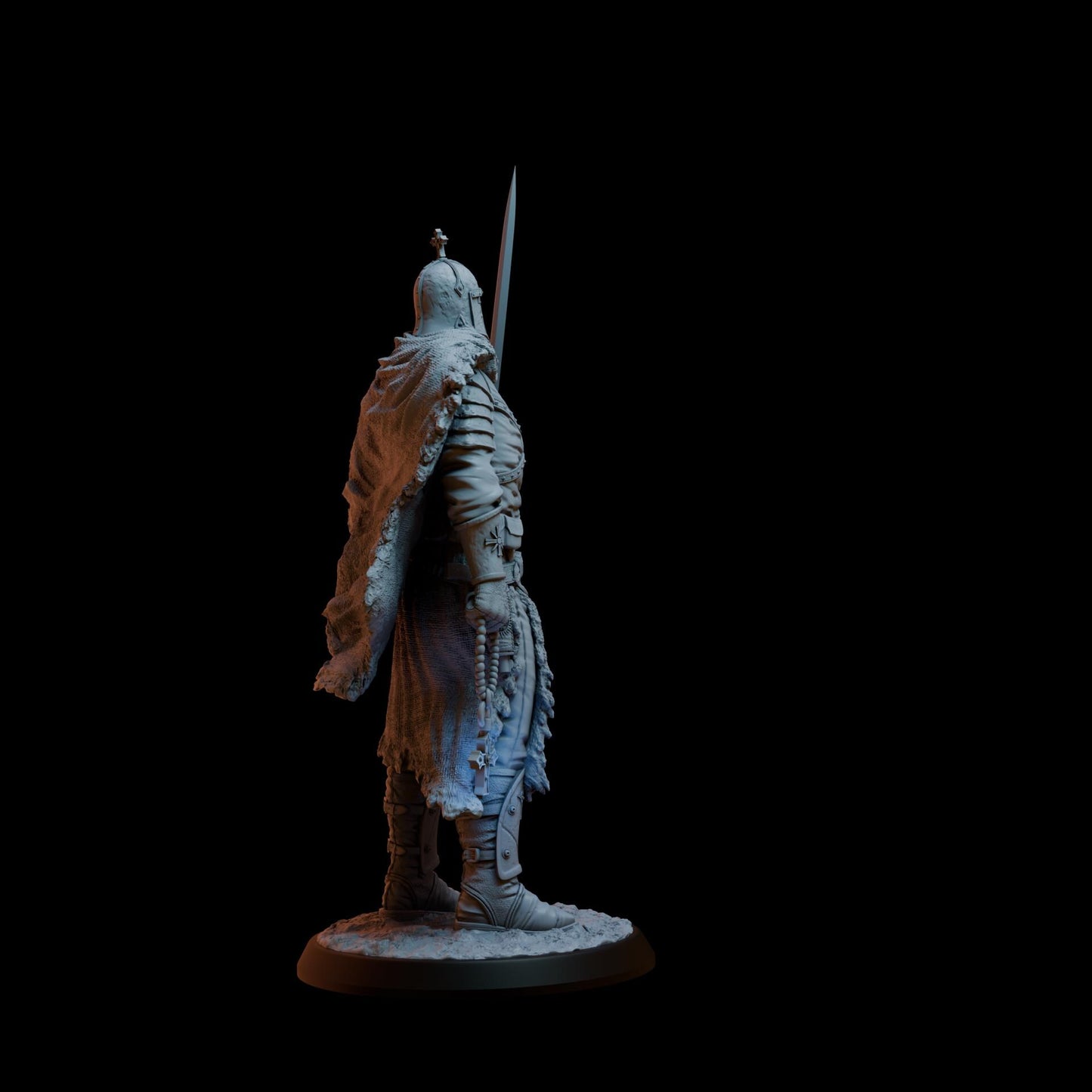 Iron Torquemada Standing | Proxy Realms Gaming | Wargaming | Tabletop | 3D printed miniature | Trench Crusade compatible | Pilgrim