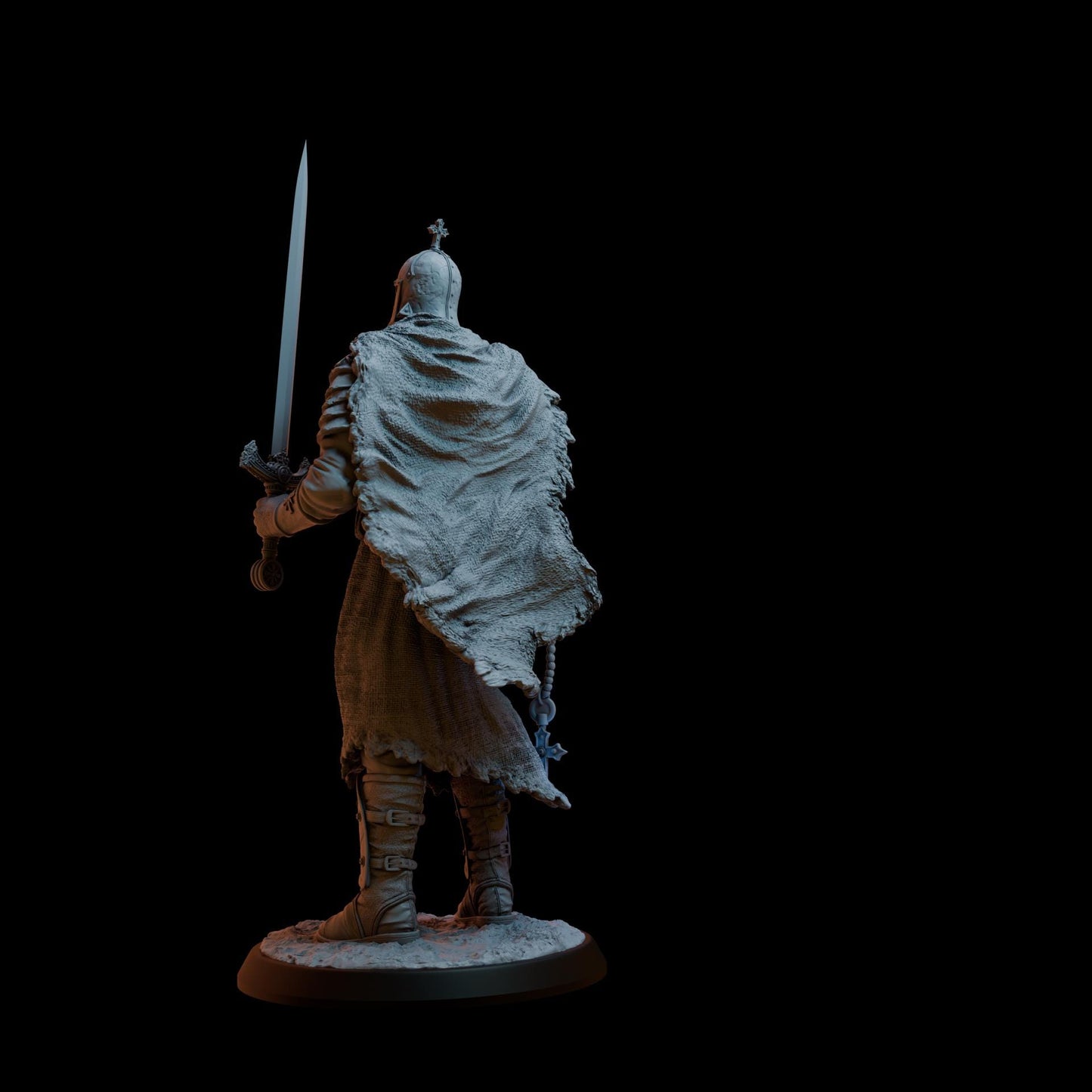 Iron Torquemada Standing | Proxy Realms Gaming | Wargaming | Tabletop | 3D printed miniature | Trench Crusade compatible | Pilgrim