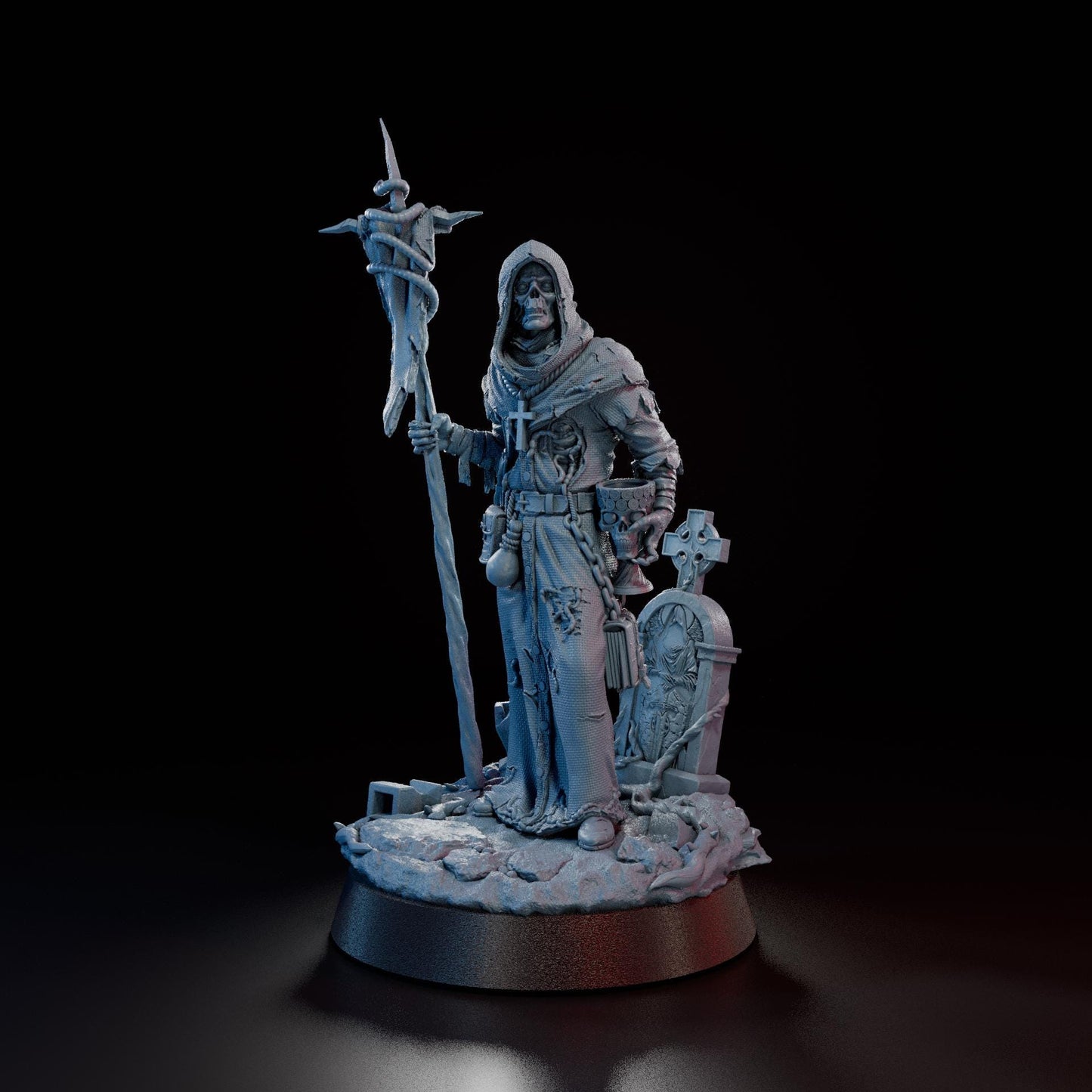 Leper Of Rome | Proxy Realms Gaming | Wargaming | Tabletop | 3D printed miniature | Trench Crusade compatible | Pilgrim