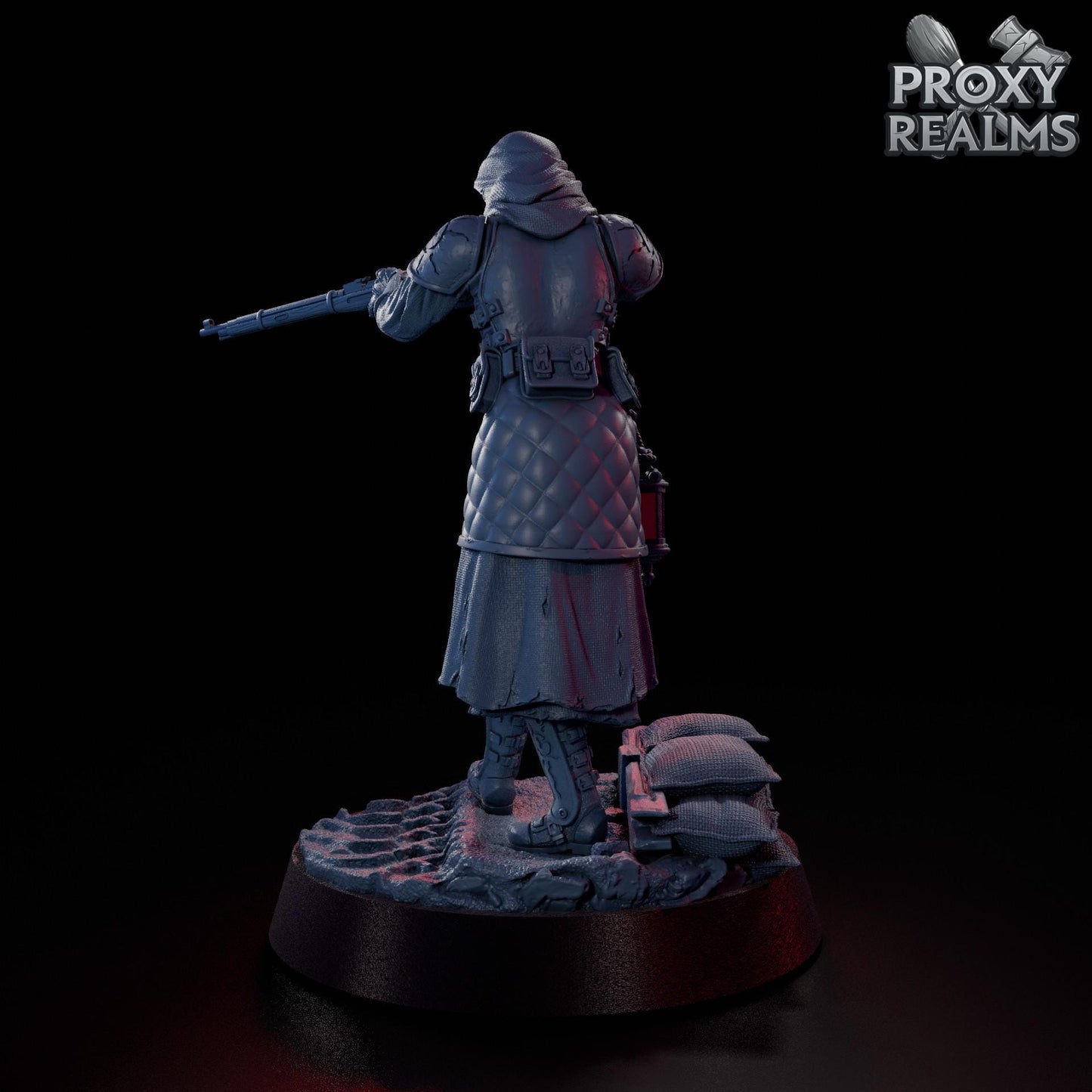 Propagator Of Ash | Proxy Realms Gaming | Wargaming | Tabletop | 3D printed miniature | Trench Crusade compatible | Pilgrim