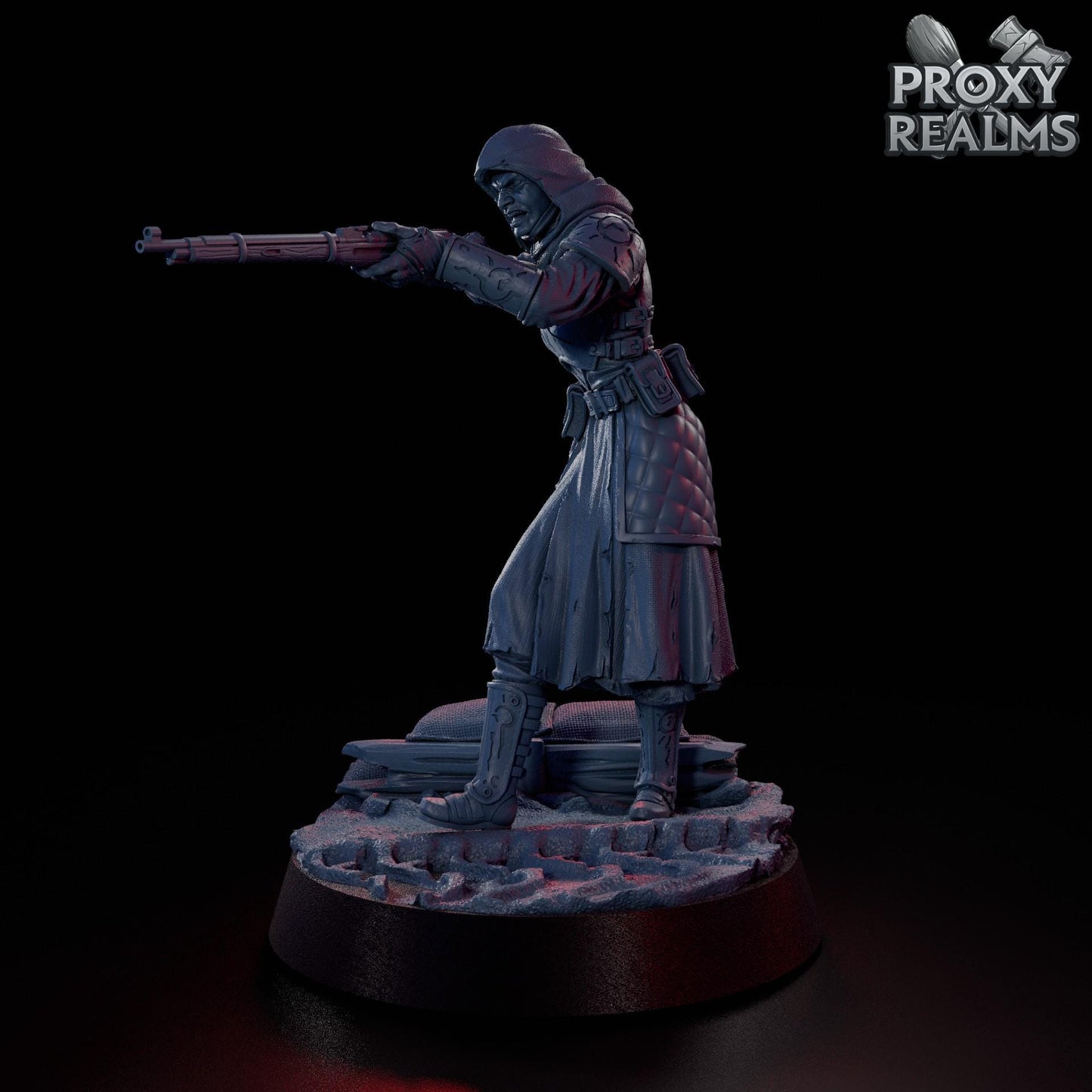 Propagator Of Ash | Proxy Realms Gaming | Wargaming | Tabletop | 3D printed miniature | Trench Crusade compatible | Pilgrim