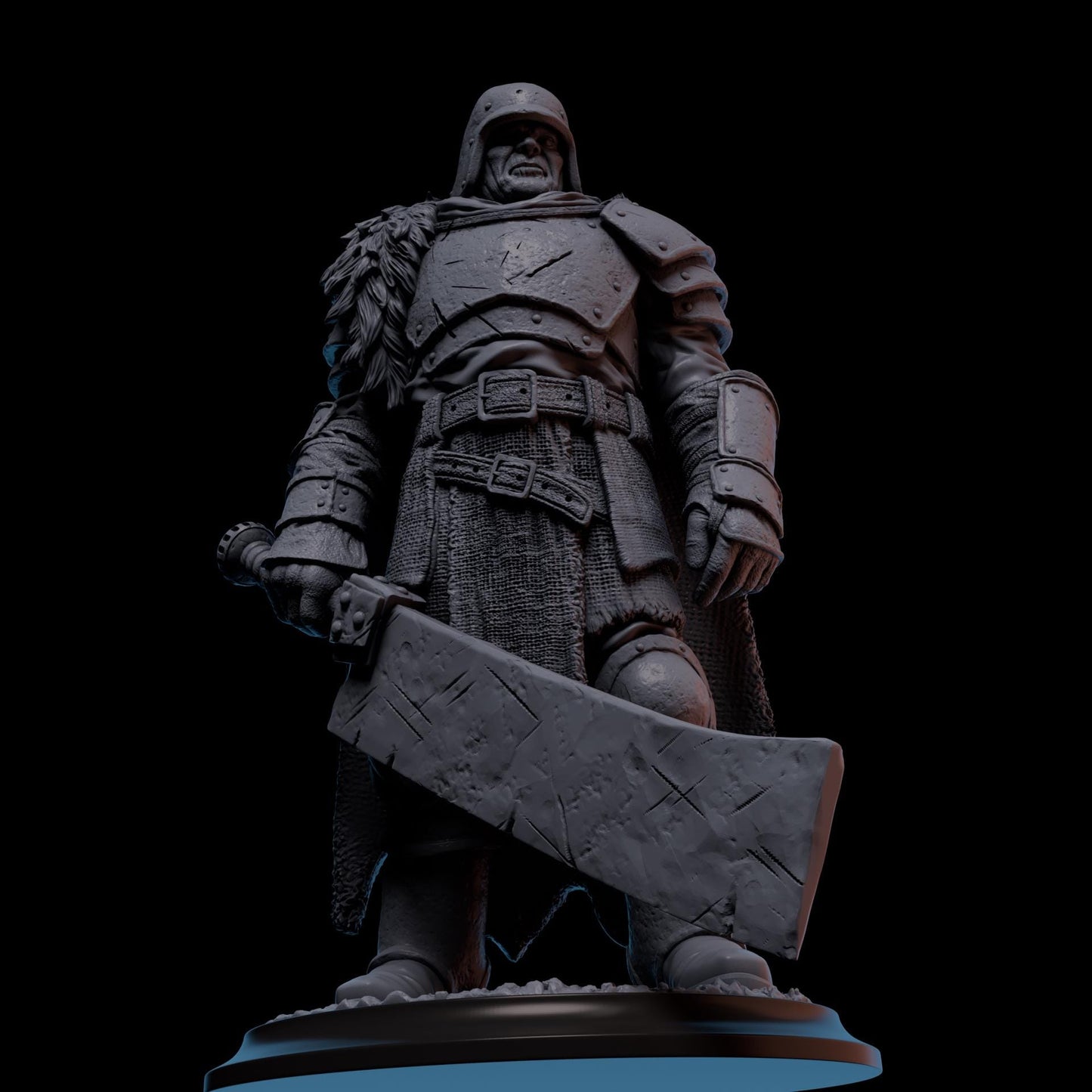 Sir Wulfric the Grim | Proxy Realms Gaming | Wargaming | Tabletop | 3D printed miniature | Trench Crusade compatible | Pilgrim