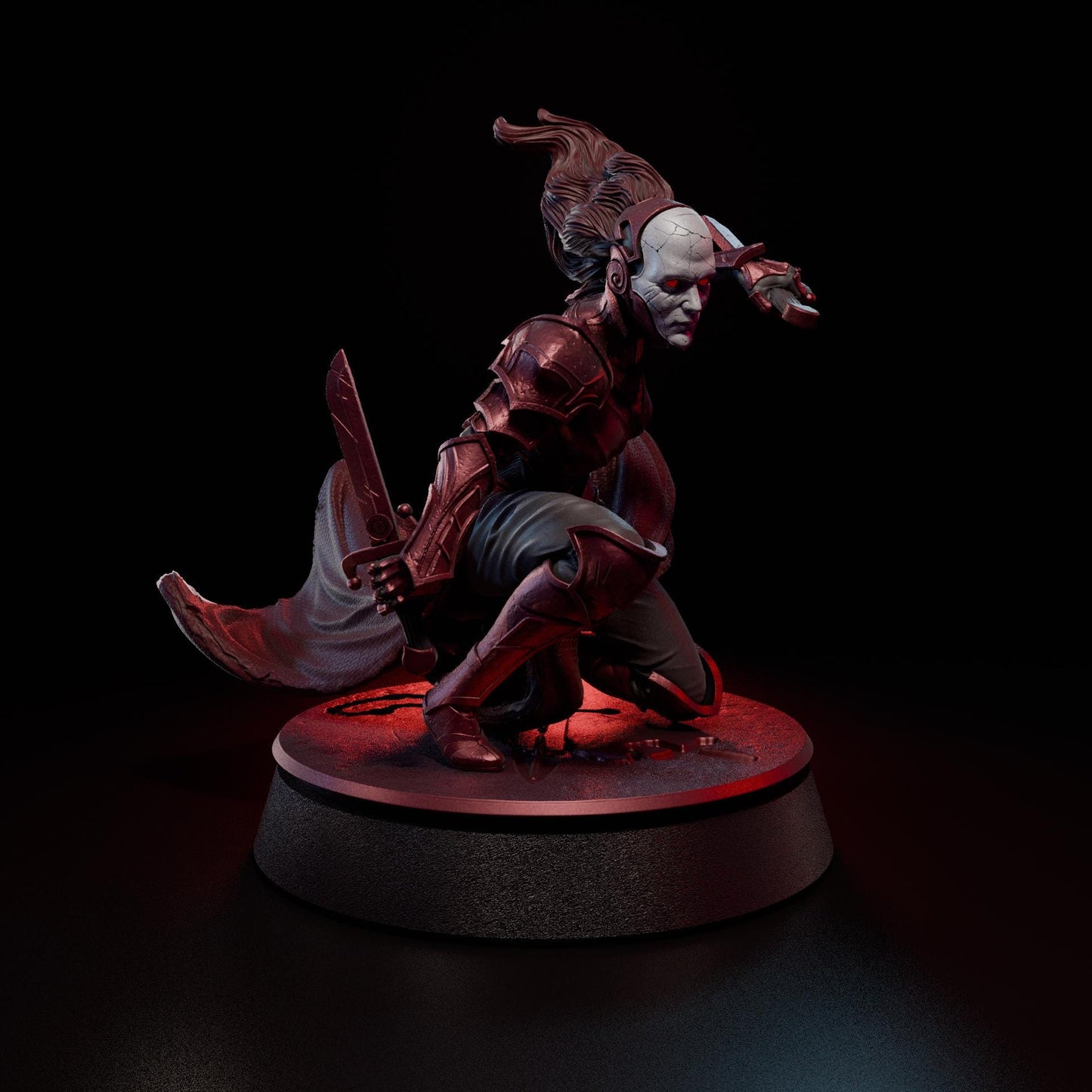 Sister Vespera | Proxy Realms Gaming | Wargaming | Tabletop | 3D printed miniature | Trench Crusade compatible | Pilgrim