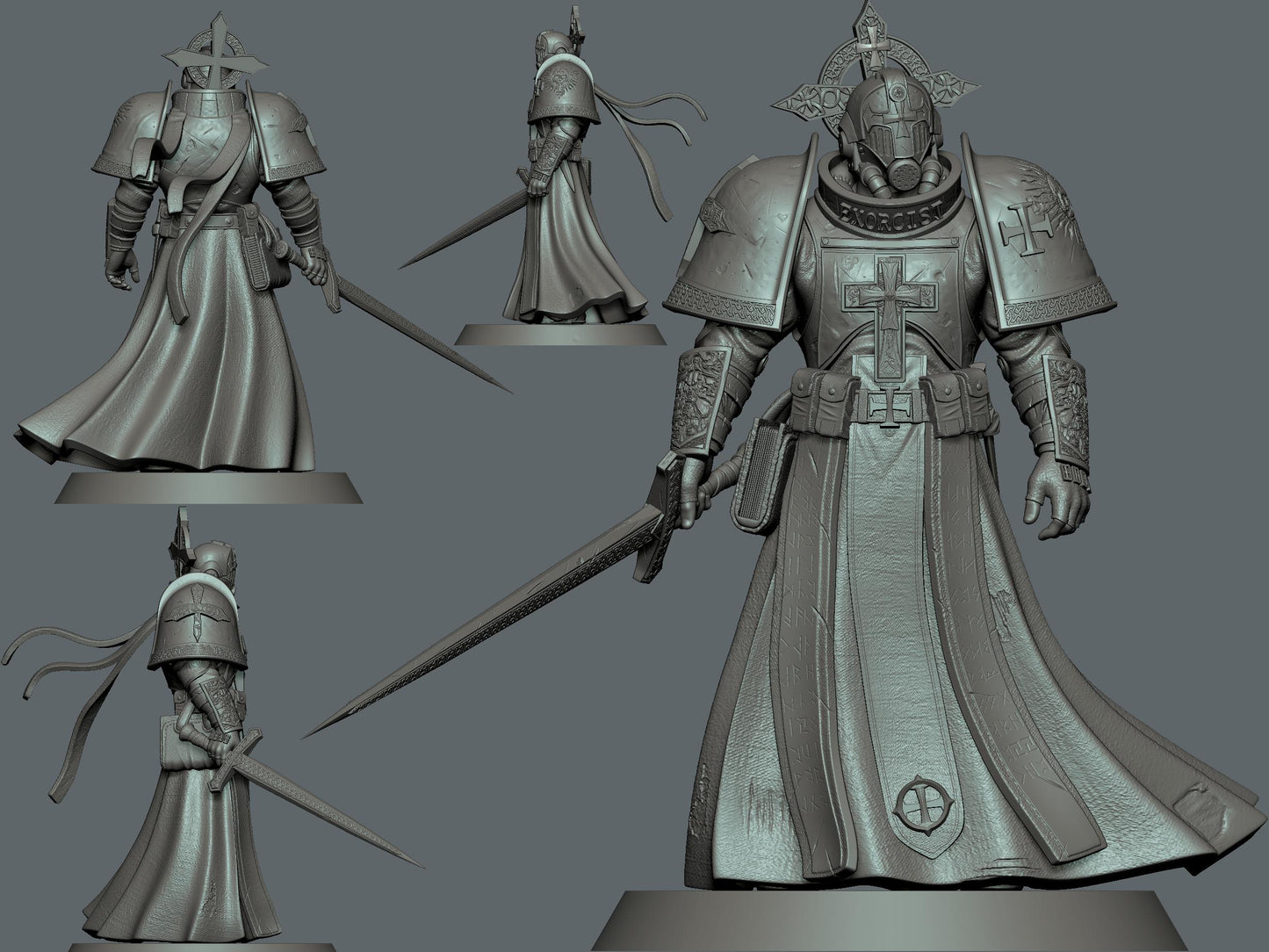 Superior General | Proxy Realms Gaming | Wargaming | Tabletop | 3D printed miniature | Trench Crusade compatible | Pilgrim