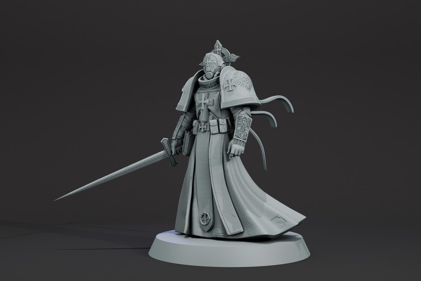 Superior General | Proxy Realms Gaming | Wargaming | Tabletop | 3D printed miniature | Trench Crusade compatible | Pilgrim