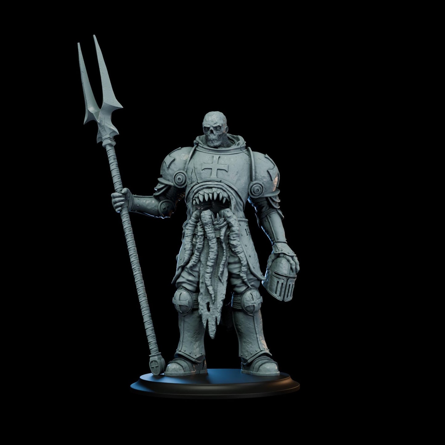 The Crimson Lancer Mimic | Proxy Realms Gaming | Wargaming | Tabletop | 3D printed miniature | Trench Crusade compatible | Pilgrim