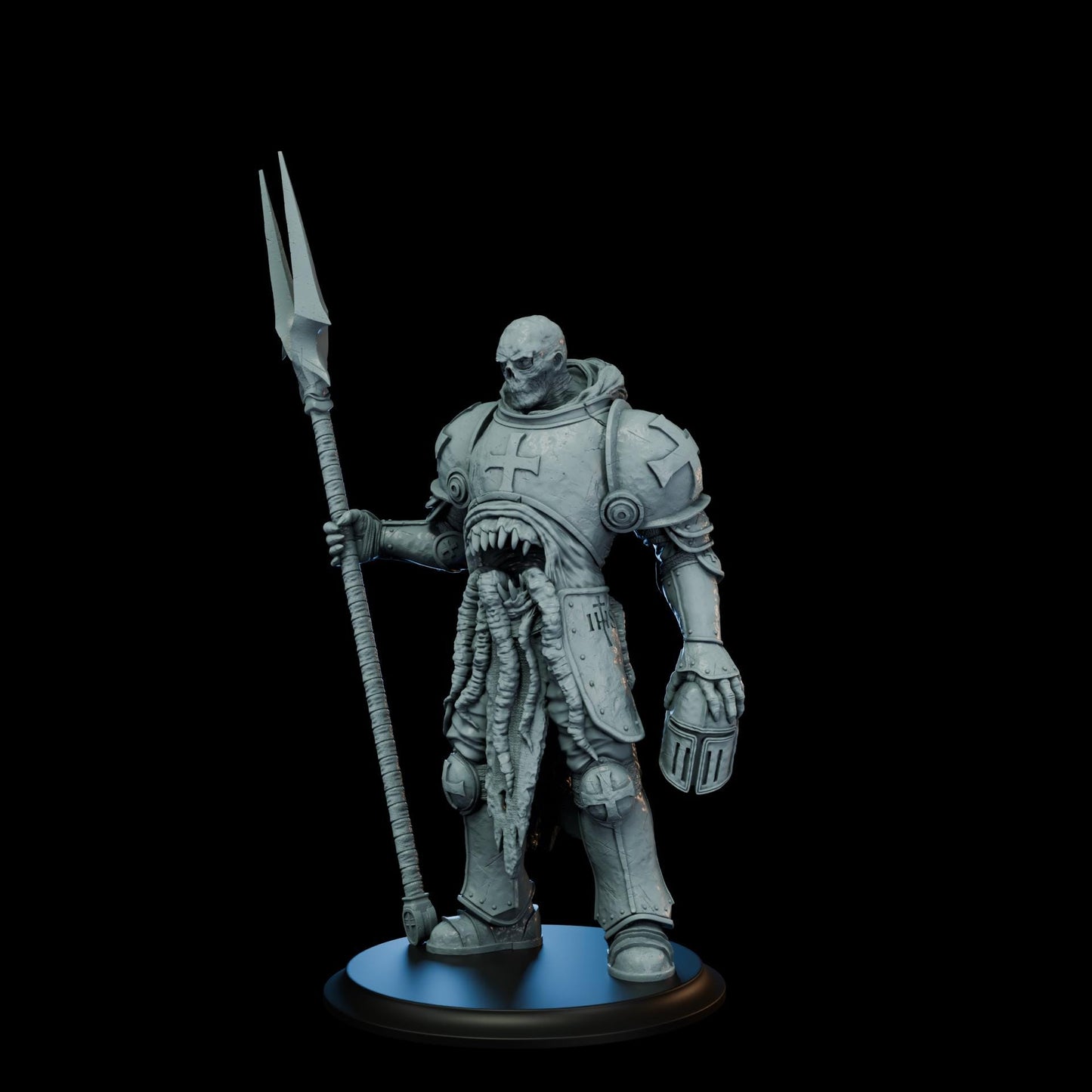 The Crimson Lancer Mimic | Proxy Realms Gaming | Wargaming | Tabletop | 3D printed miniature | Trench Crusade compatible | Pilgrim