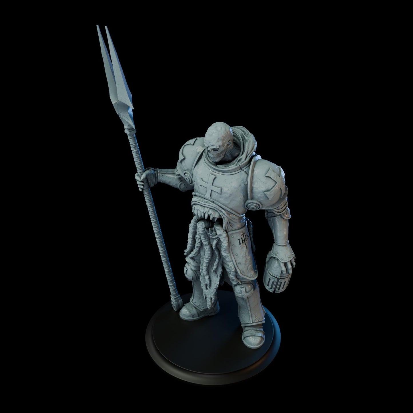 The Crimson Lancer Mimic | Proxy Realms Gaming | Wargaming | Tabletop | 3D printed miniature | Trench Crusade compatible | Pilgrim