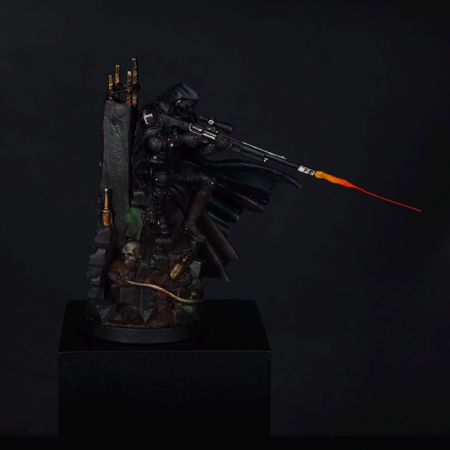 The Phantom Redeemer | Proxy Realms Gaming | Wargaming | Tabletop | 3D printed miniature | Trench Crusade compatible | Pilgrim