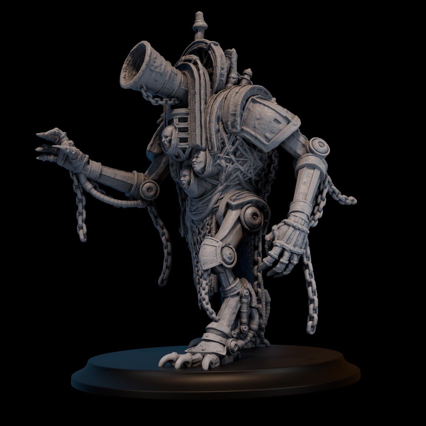 The Walking Mass | Proxy Realms Gaming | Wargaming | Tabletop | 3D printed miniature | Trench Crusade compatible | Pilgrim