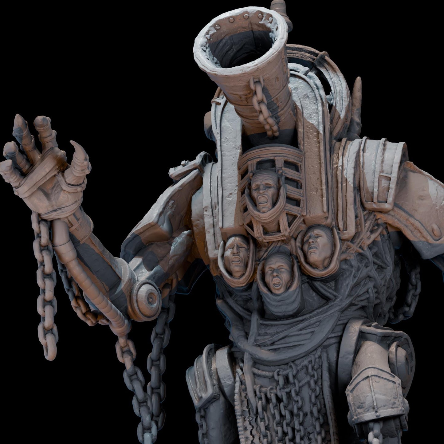 The Walking Mass | Proxy Realms Gaming | Wargaming | Tabletop | 3D printed miniature | Trench Crusade compatible | Pilgrim