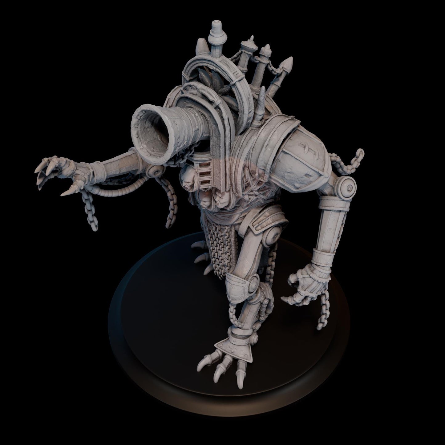 The Walking Mass | Proxy Realms Gaming | Wargaming | Tabletop | 3D printed miniature | Trench Crusade compatible | Pilgrim