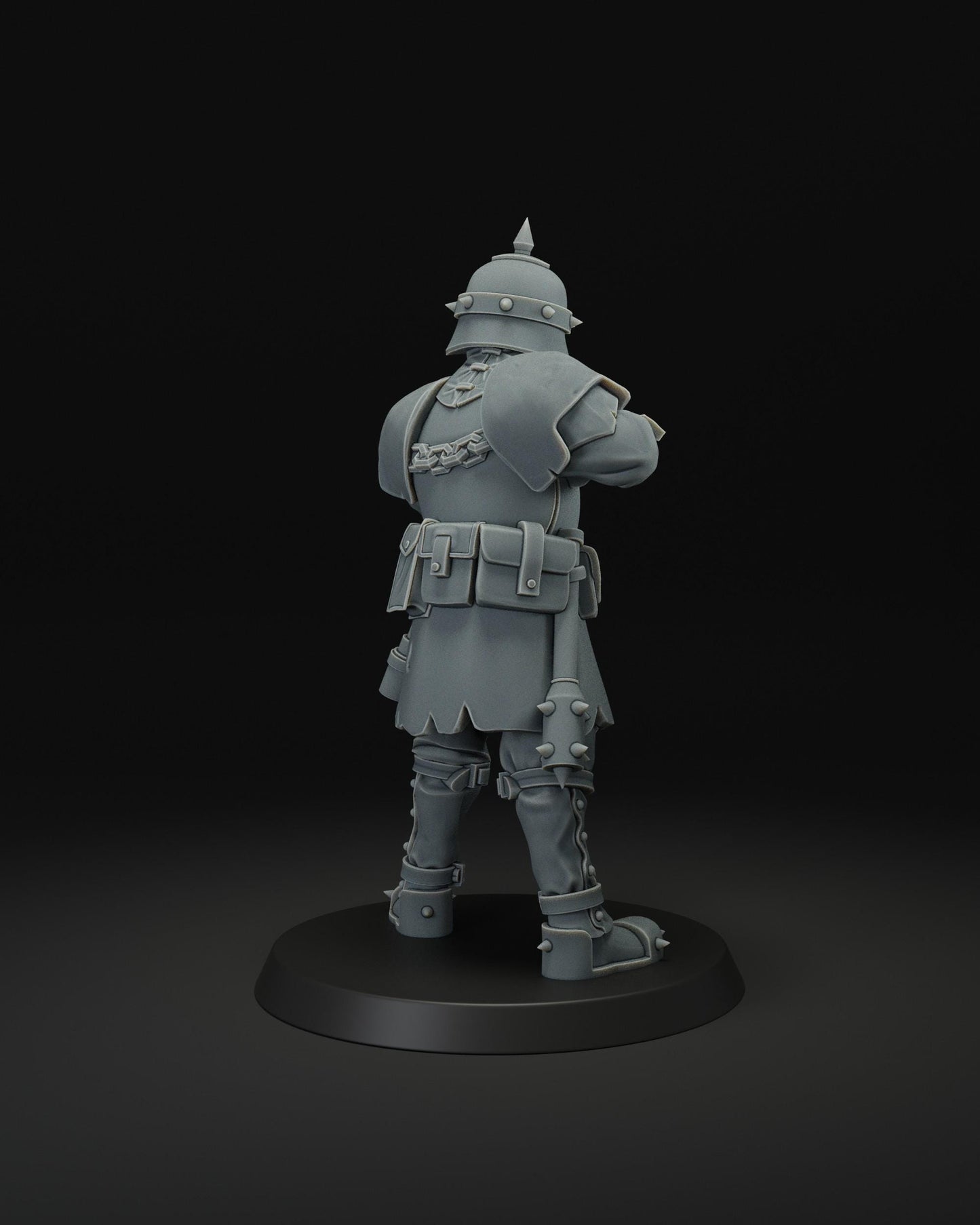Infernal infantry | JK Remo | Wargaming | Tabletop | 3D printed miniature | Trench Crusade compatible | Pilgrim