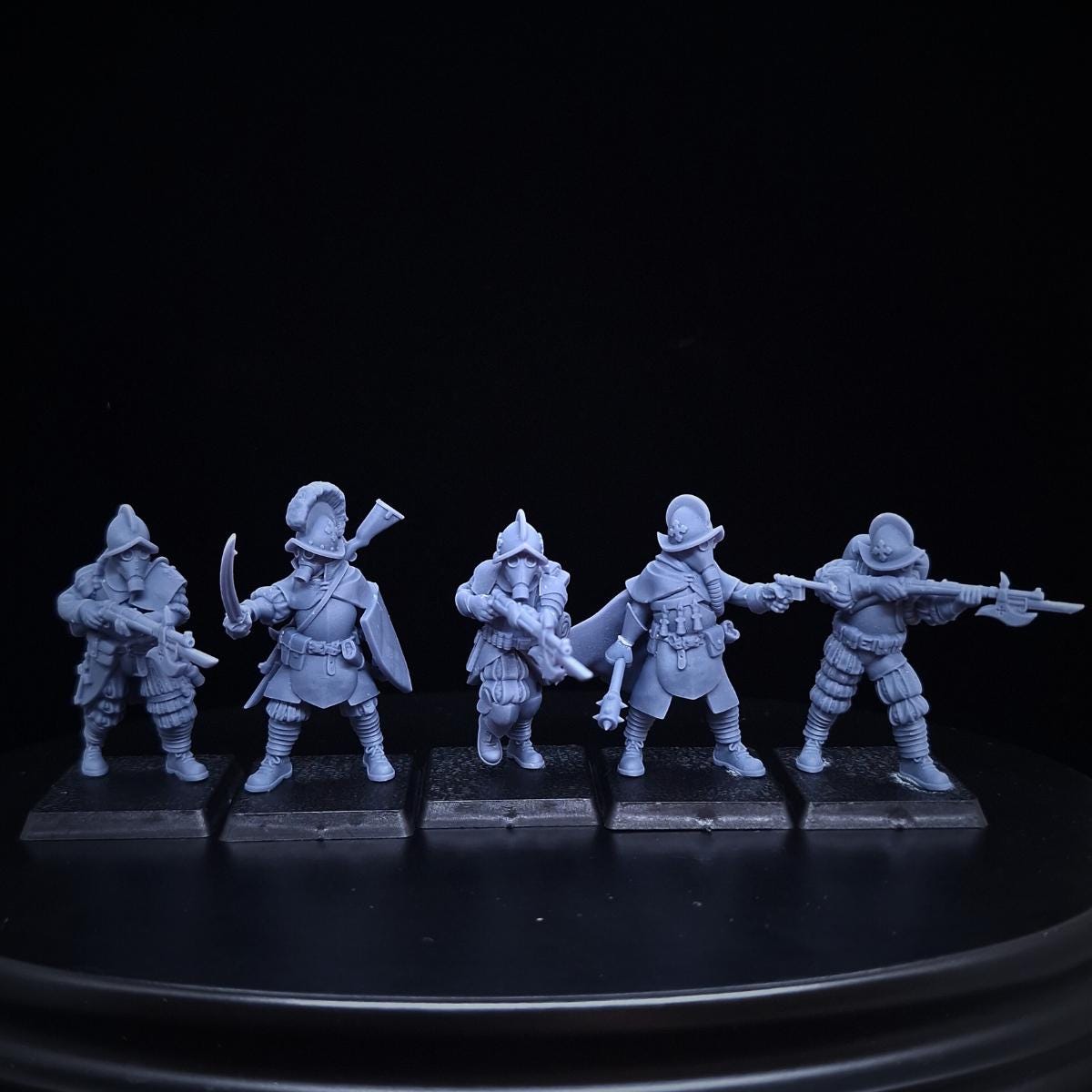 Papal Squad | JK Remo | Wargaming | Tabletop | 3D printed miniature | Trench Crusade compatible | Pilgrim