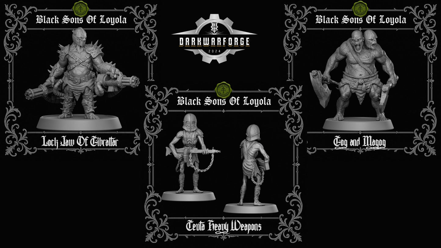 Corpus Profane bundle | Proxy Realms Gaming | Wargaming | Tabletop | 3D printed miniature | Trench Crusade compatible