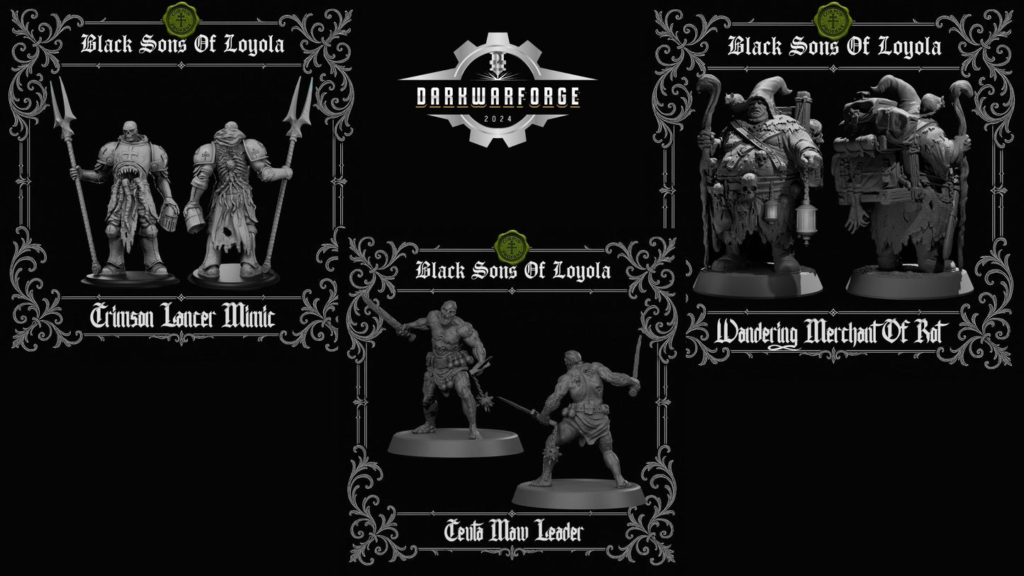 Corpus Profane bundle | Proxy Realms Gaming | Wargaming | Tabletop | 3D printed miniature | Trench Crusade compatible