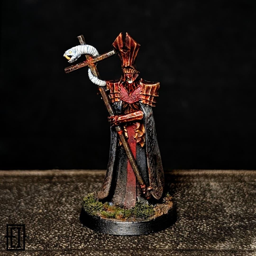 Heretic Priest | Diceverse | Wargaming | Tabletop | 3D printed miniature | Trench Crusade compatible | Pilgrim