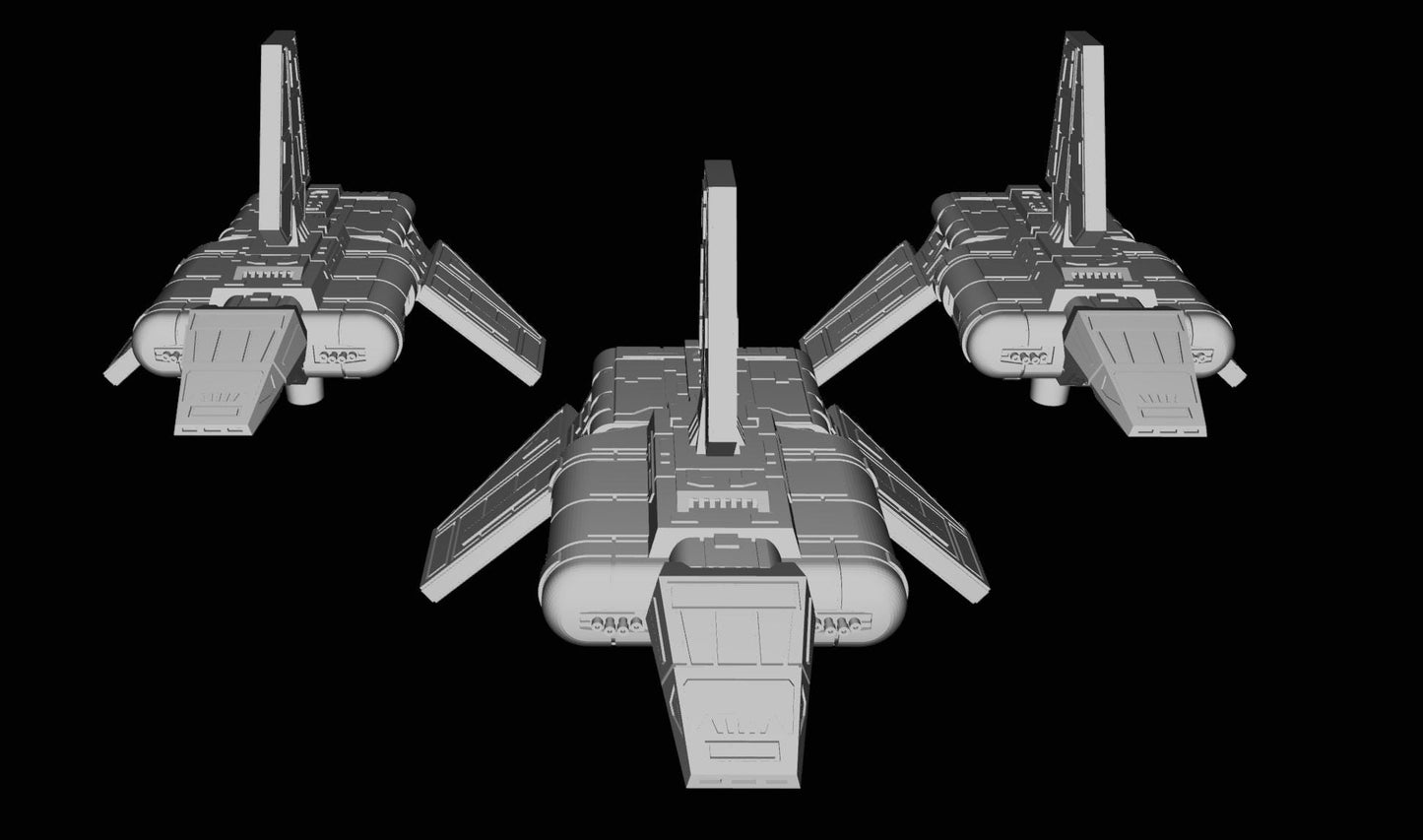 Imperial Sentinel class landing Kraft 4pcs : 3D Printed Armada proxy