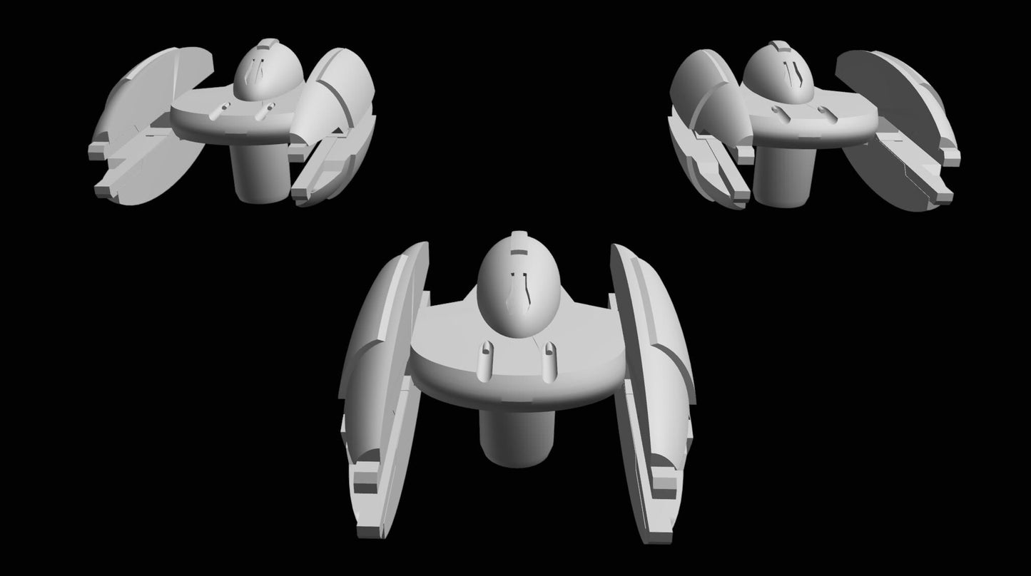 SW Armada CIS Vulture Droid 9pcs - Wargaming - Table top - 3D printed miniatures