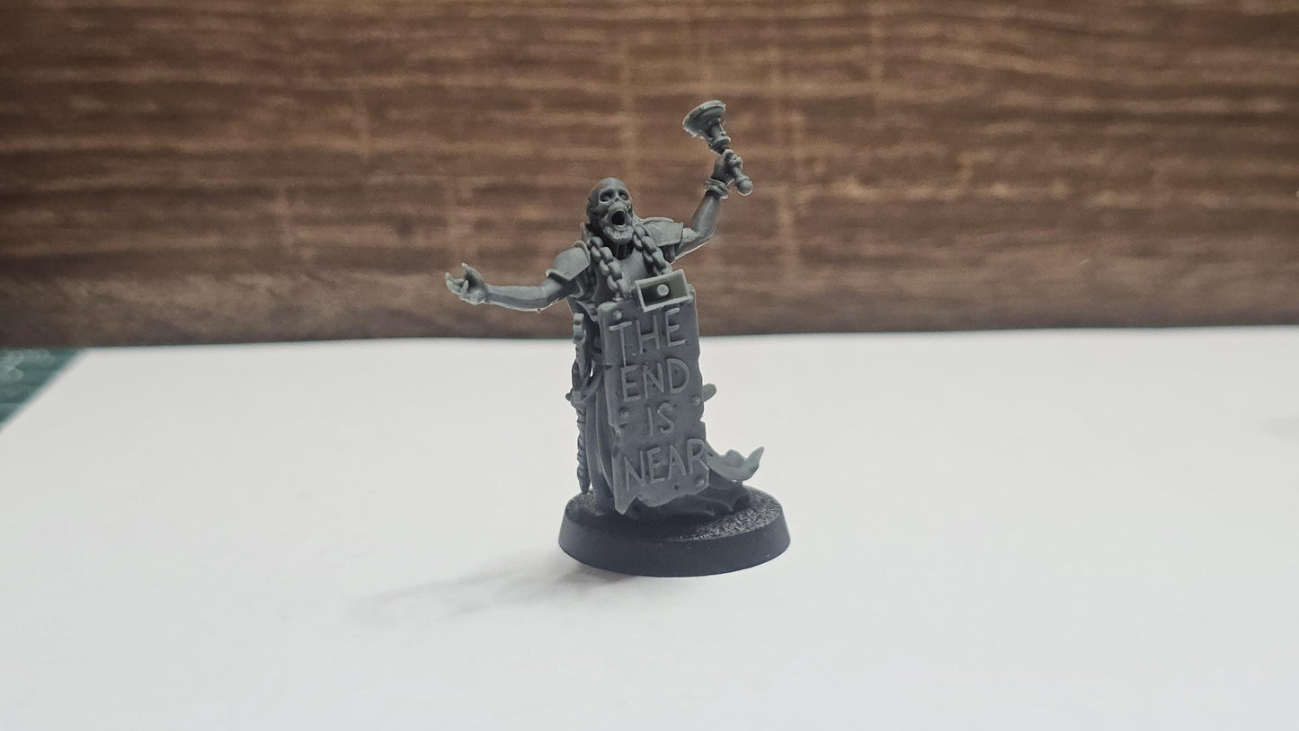 3D Printed miniature: Wraith Pilgrims - Slaves by Crab Miniatures - Trench Crusade compatible - Trench ghosts