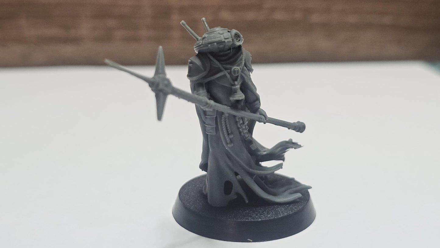 3D Printed miniature: Wraith Pilgrims - Oracle by Crab Miniatures - Trench Crusade compatible - Trench ghosts