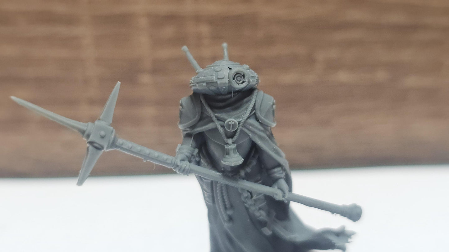 3D Printed miniature: Wraith Pilgrims - Oracle by Crab Miniatures - Trench Crusade compatible - Trench ghosts