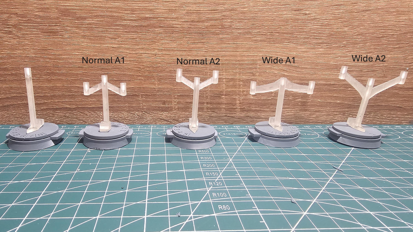 Imperial Tie Reaper Squadron (9pcs): 3D printed SW Armada proxy