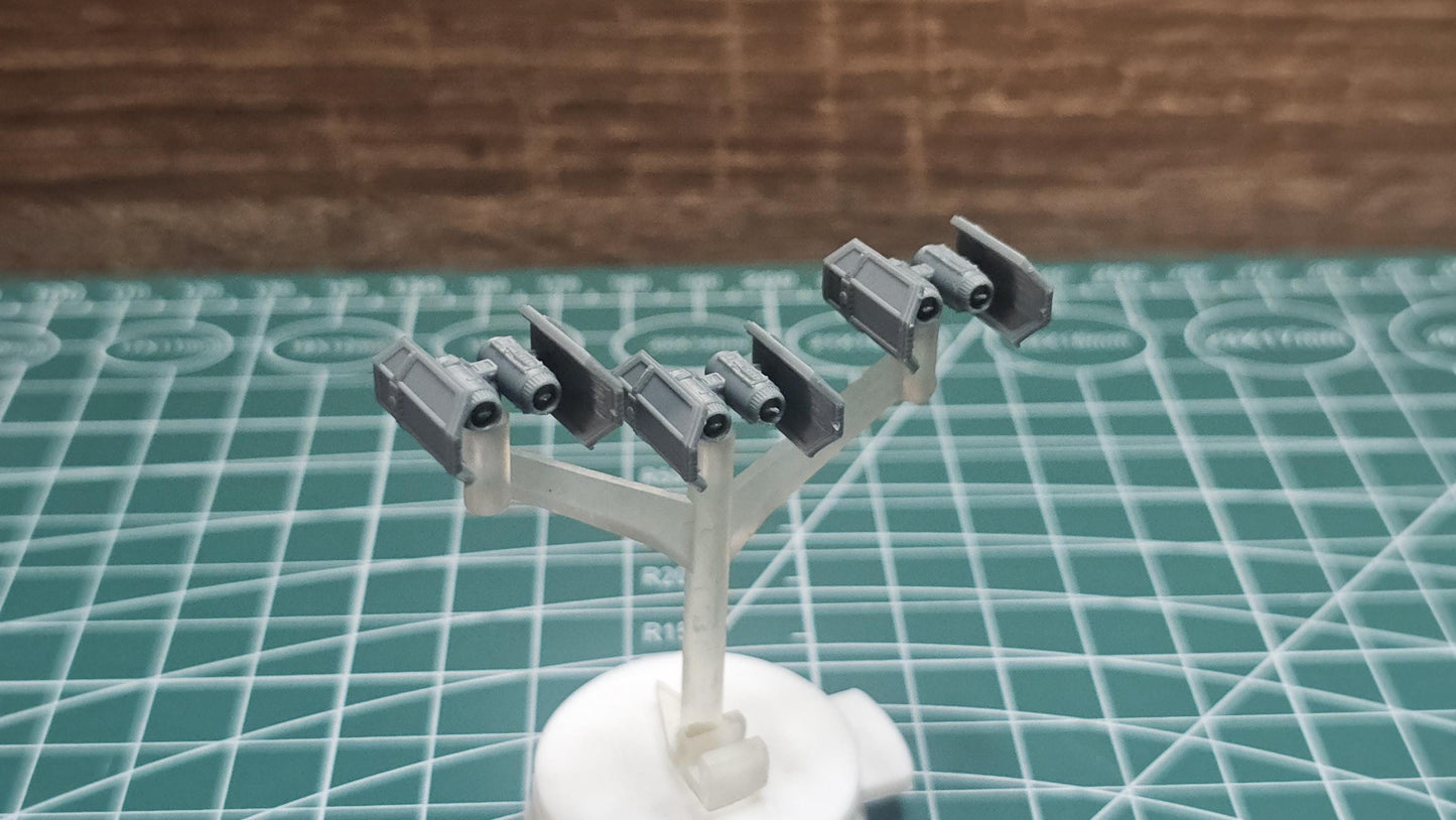 Imperial Tie Bomber Squadron (6pcs): 3D Printed Armada proxy