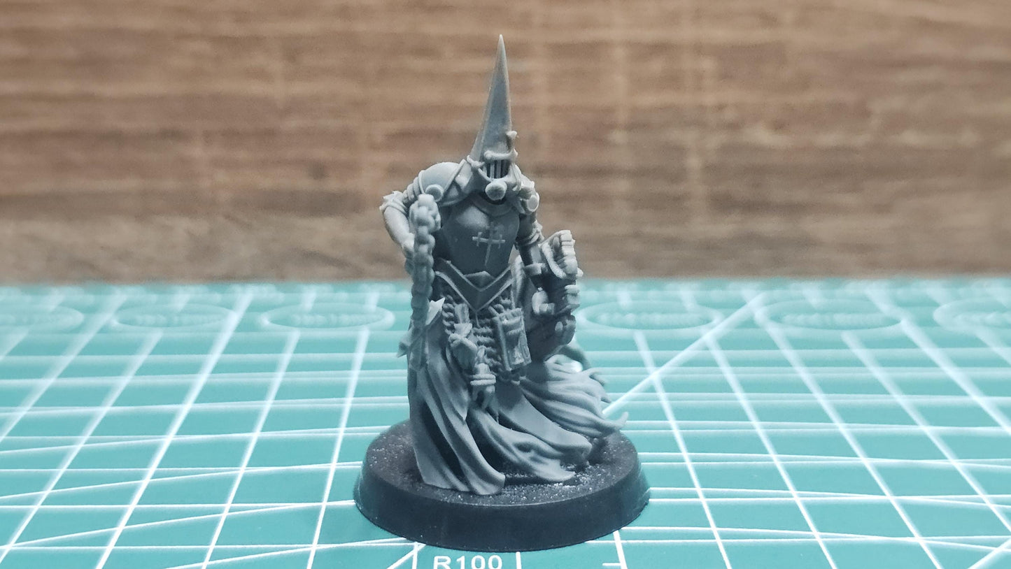 3D Printed miniature: Wraith Pilgrims by Crab Miniatures - Trench Crusade compatible - Trench ghosts