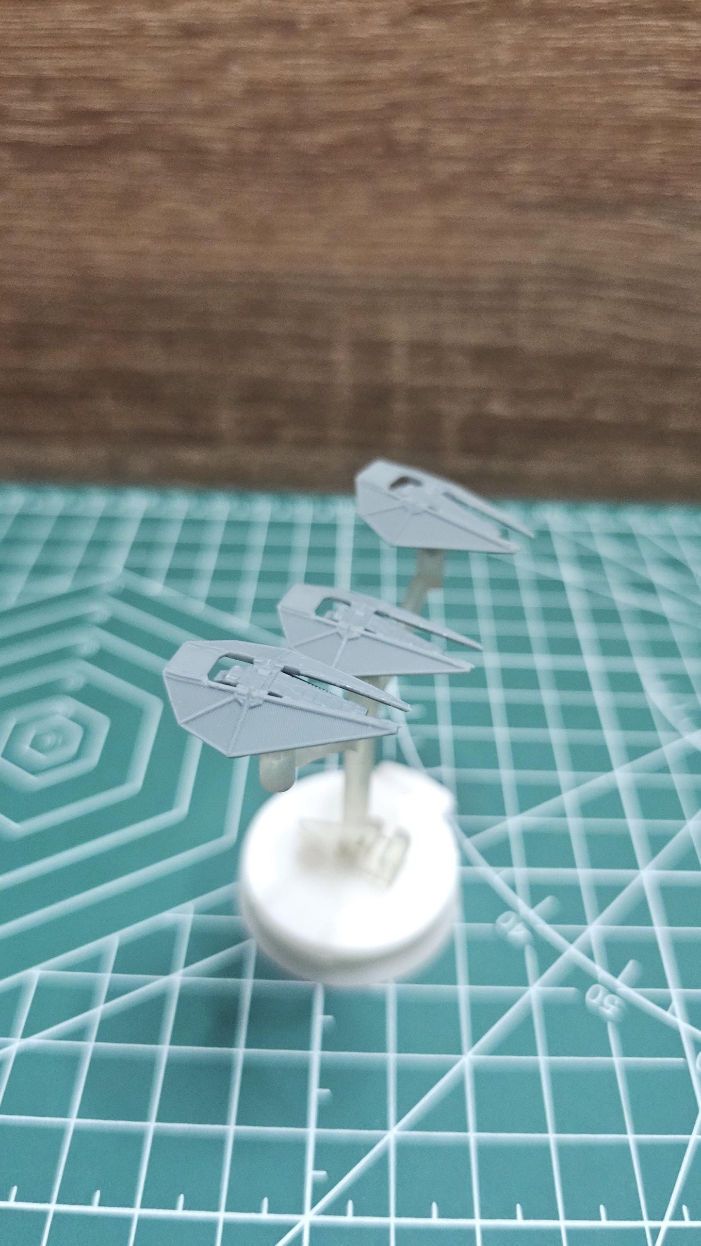 Imperial Tie Reaper Squadron (9pcs): 3D printed SW Armada proxy