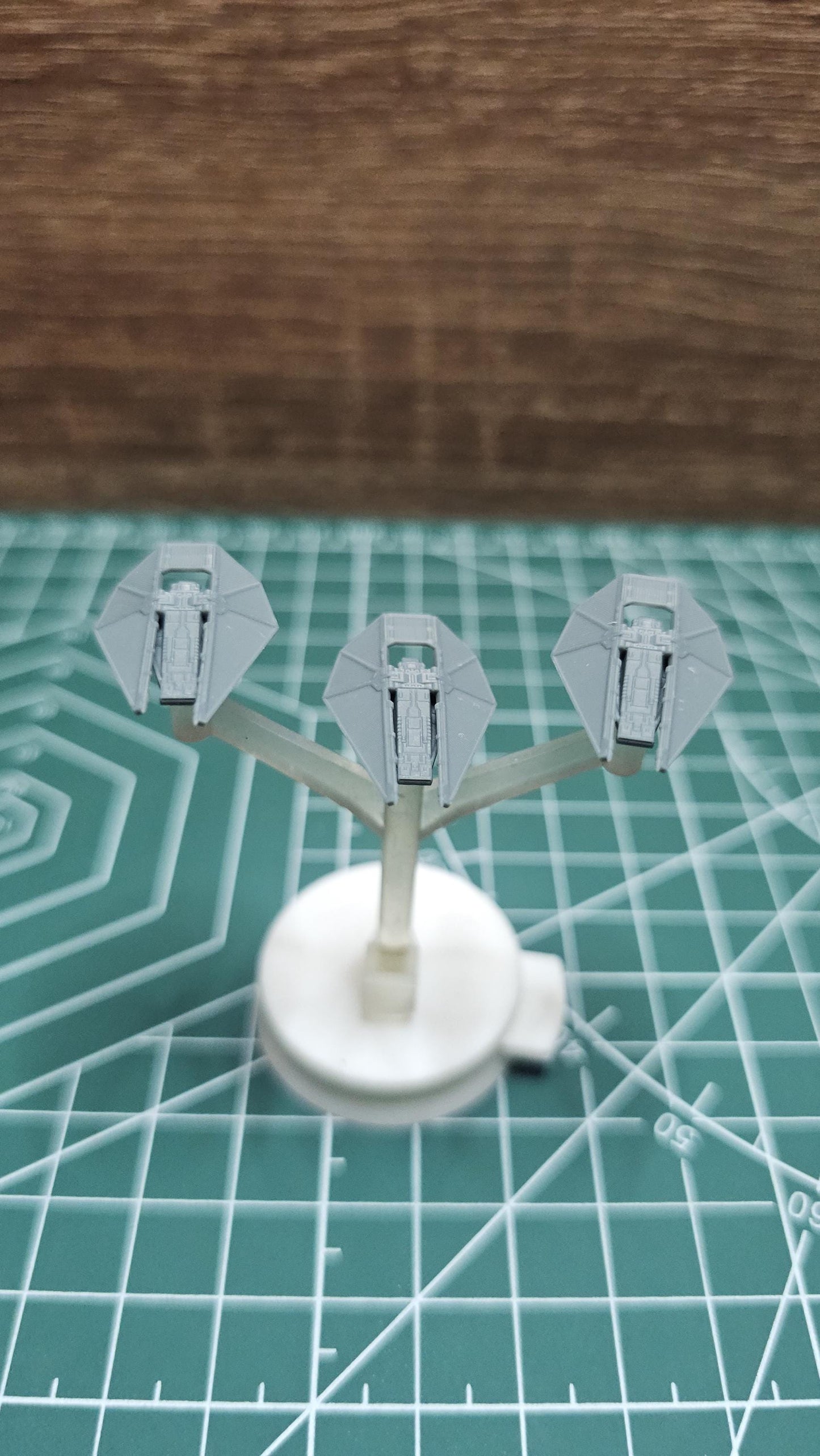 Imperial Tie Reaper Squadron (9pcs): 3D printed SW Armada proxy